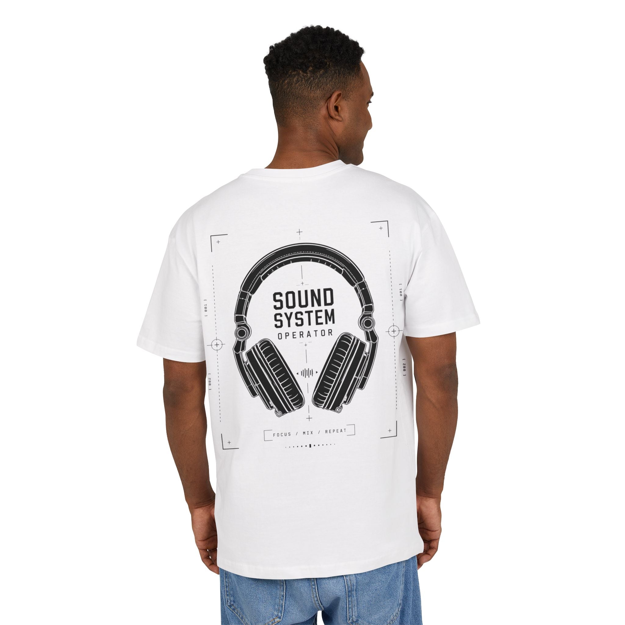 Sound System Operator Oversize Tee