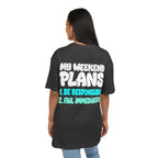 My Weekend Plans Oversize Tee