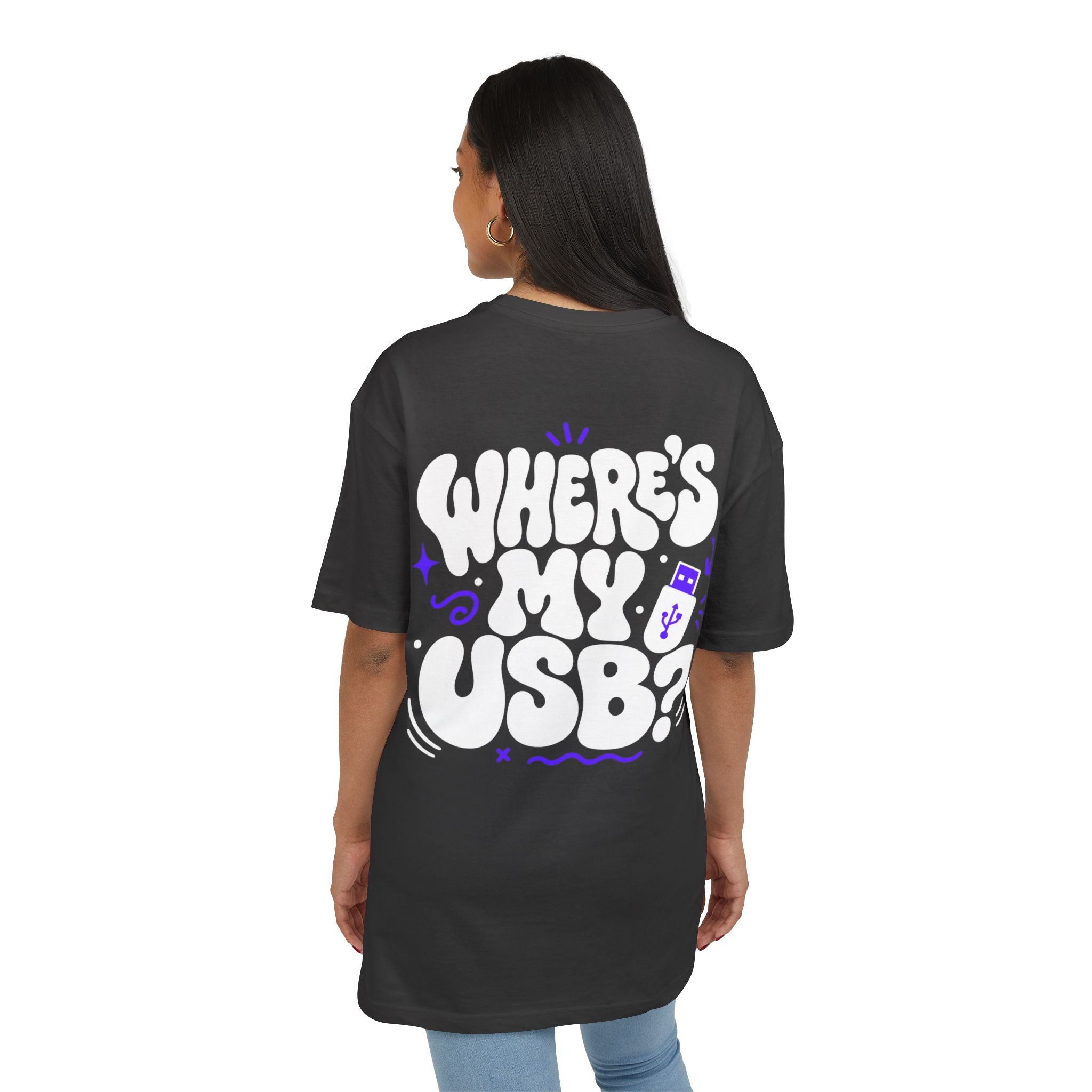Where is my USB Oversize Tee