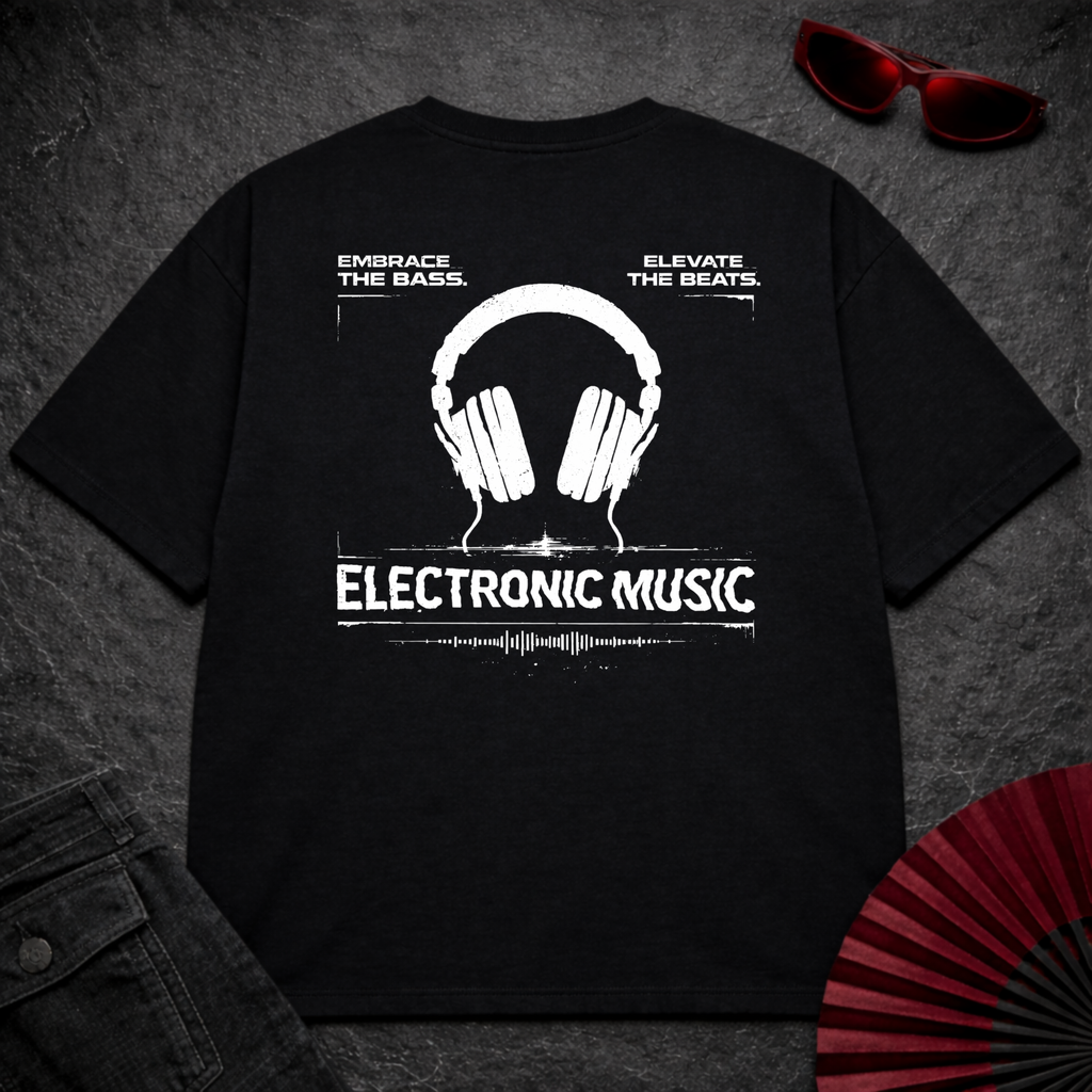 Headphones Elec. Oversize Tee