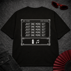 Just One More Set Oversize Tee