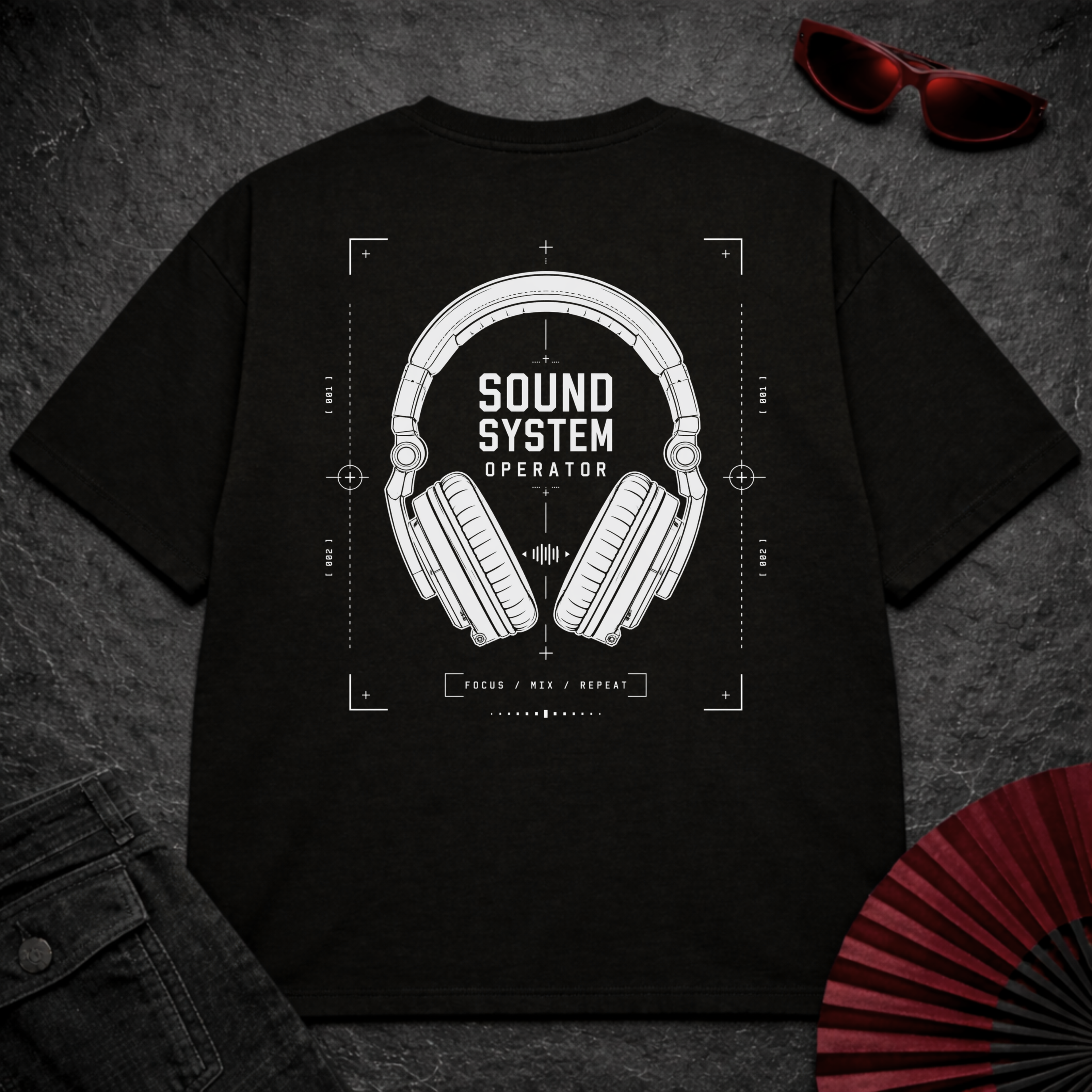 Sound System Operator Oversize Tee