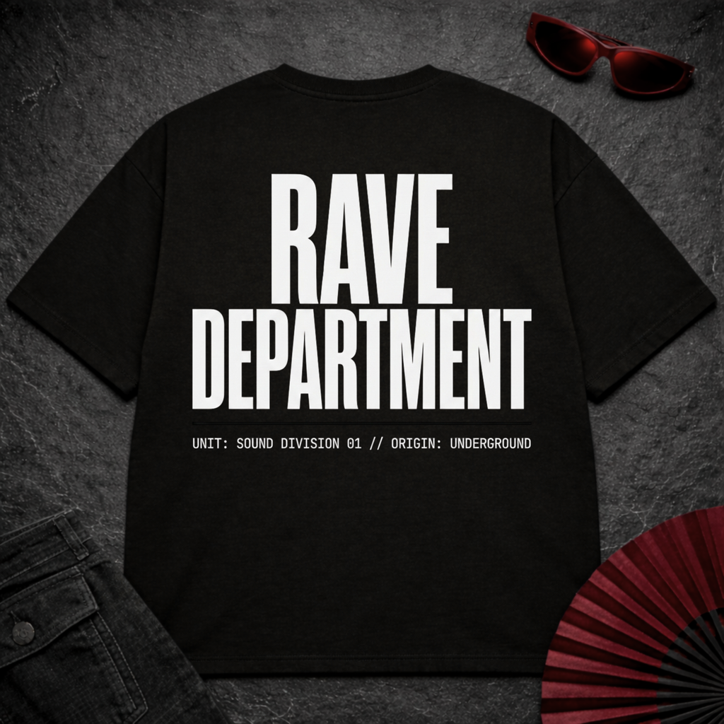 Rave Department 3 Oversize Tee