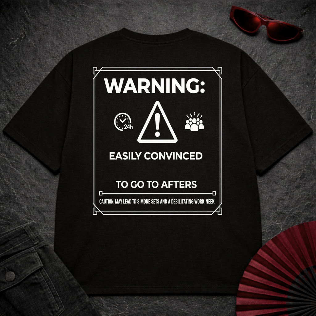 WARNING Oversize Tee