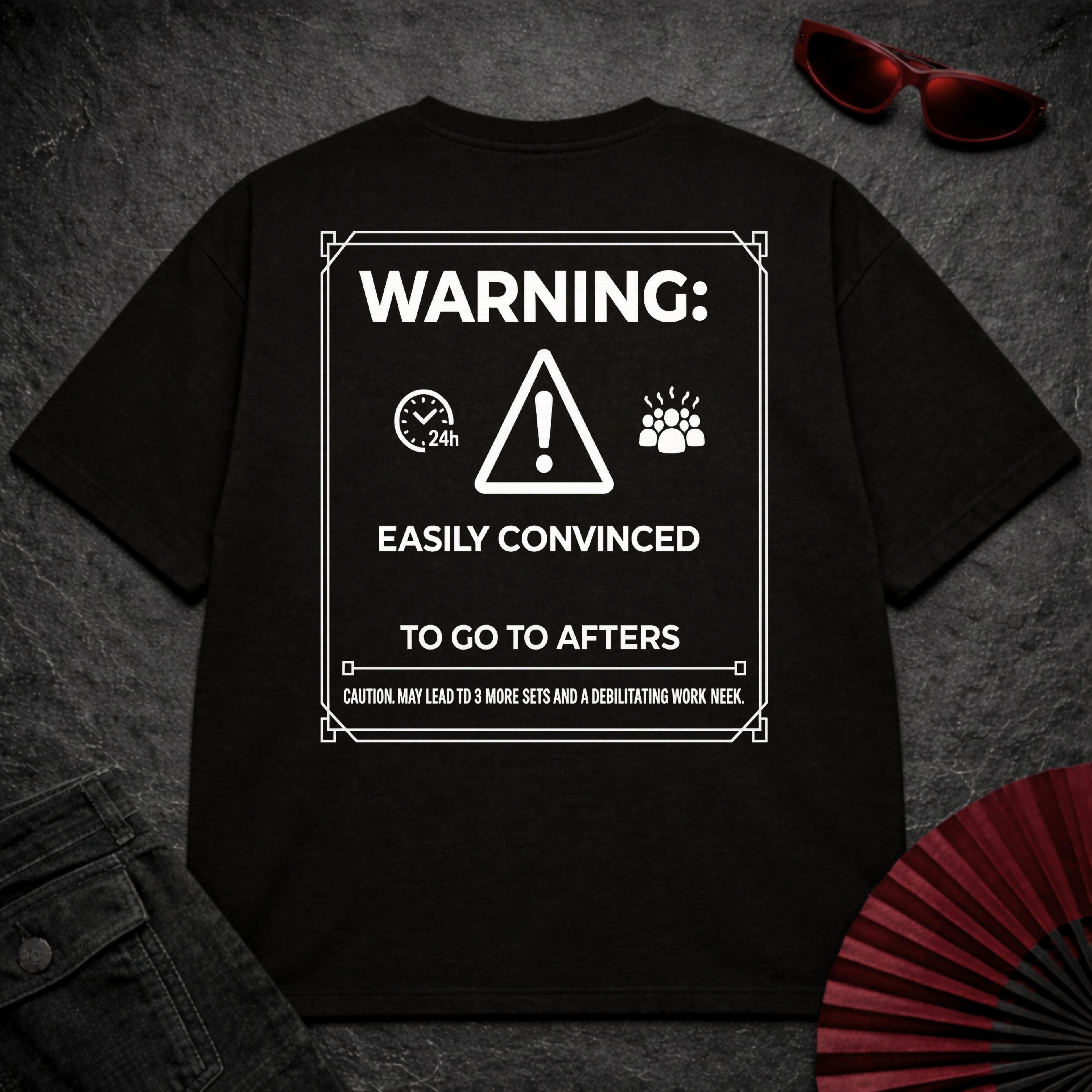 WARNING Oversize Tee