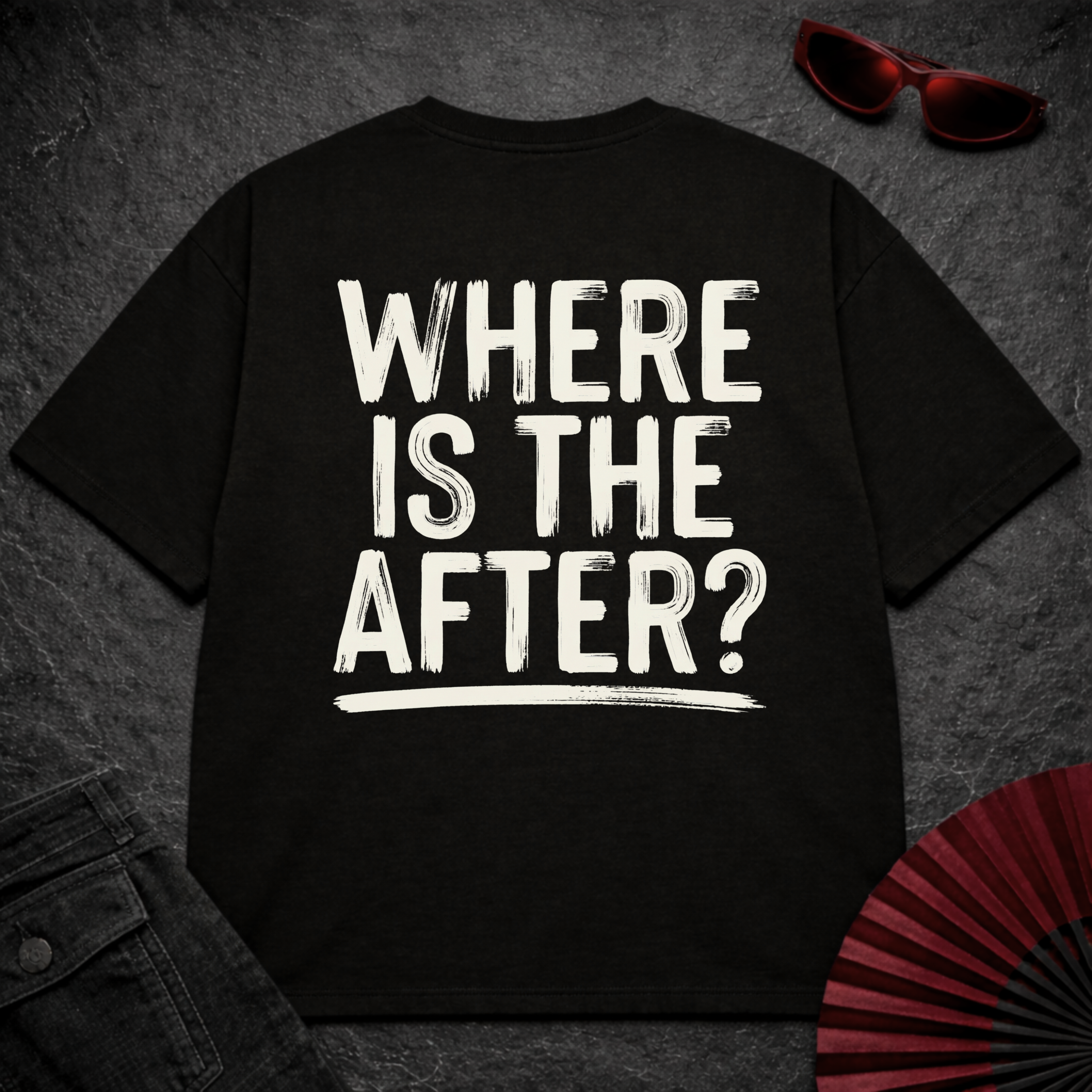 Where Is The After Oversize Tee