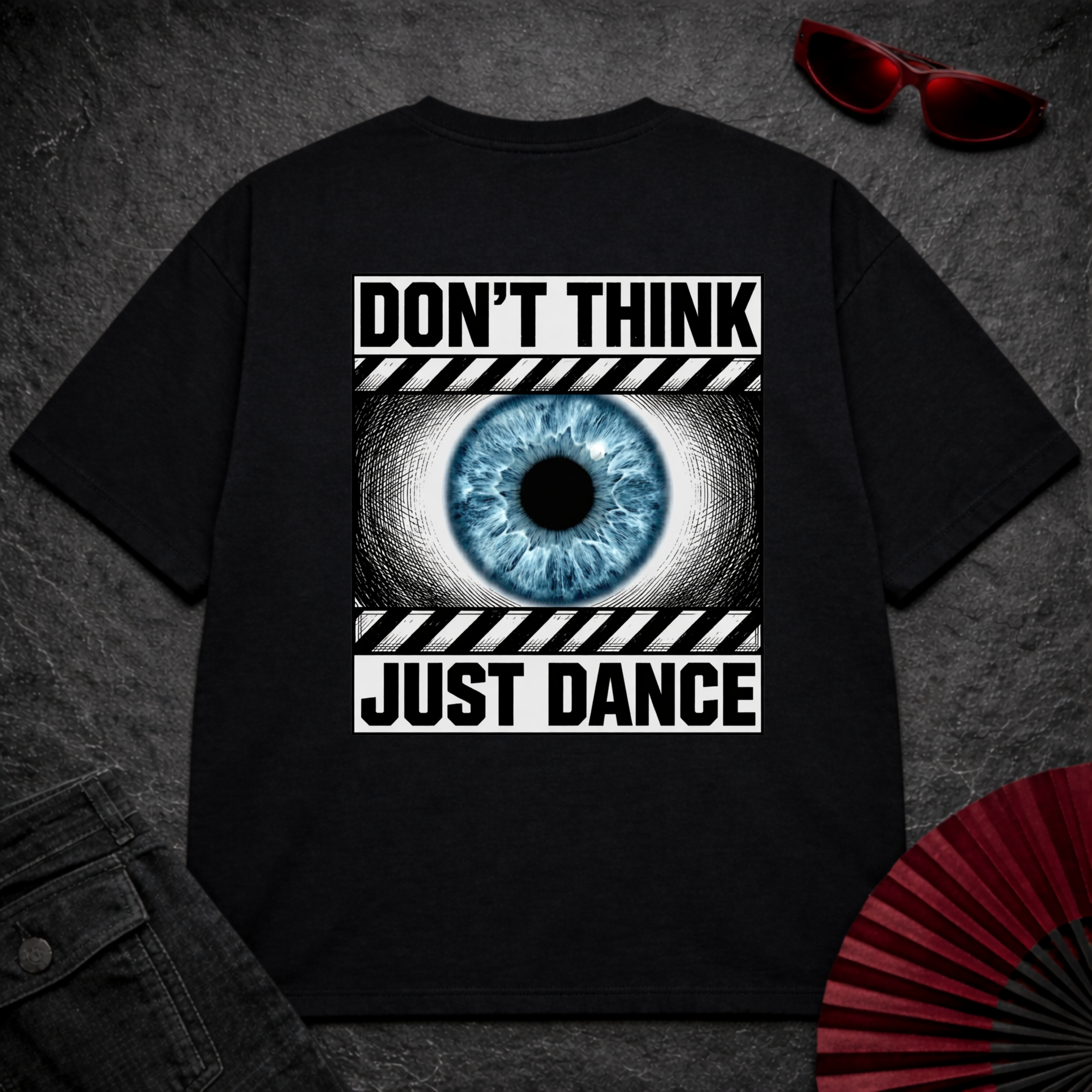 Don't Think Just Dance Oversize Tee