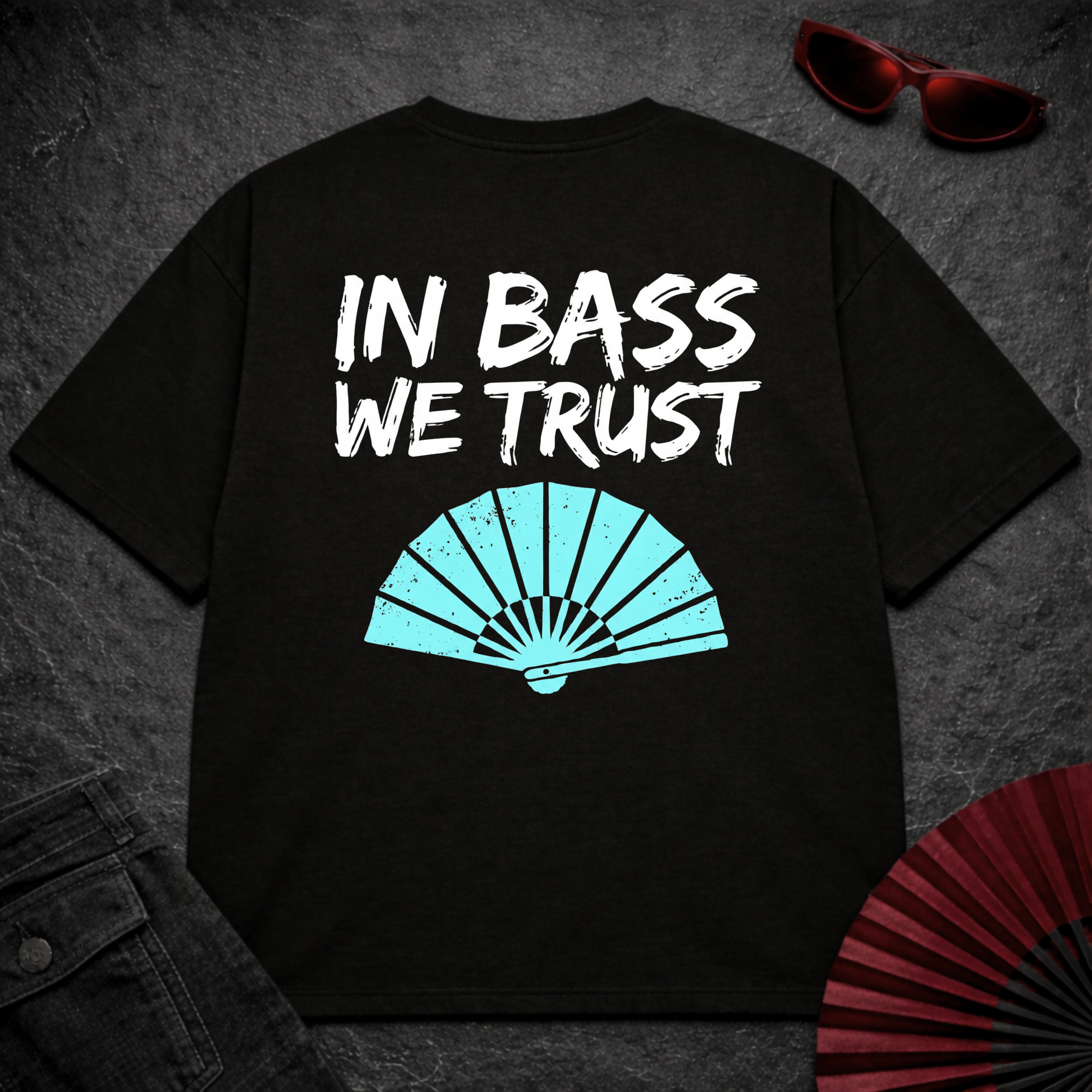 In Bass We Trust Oversize Tee