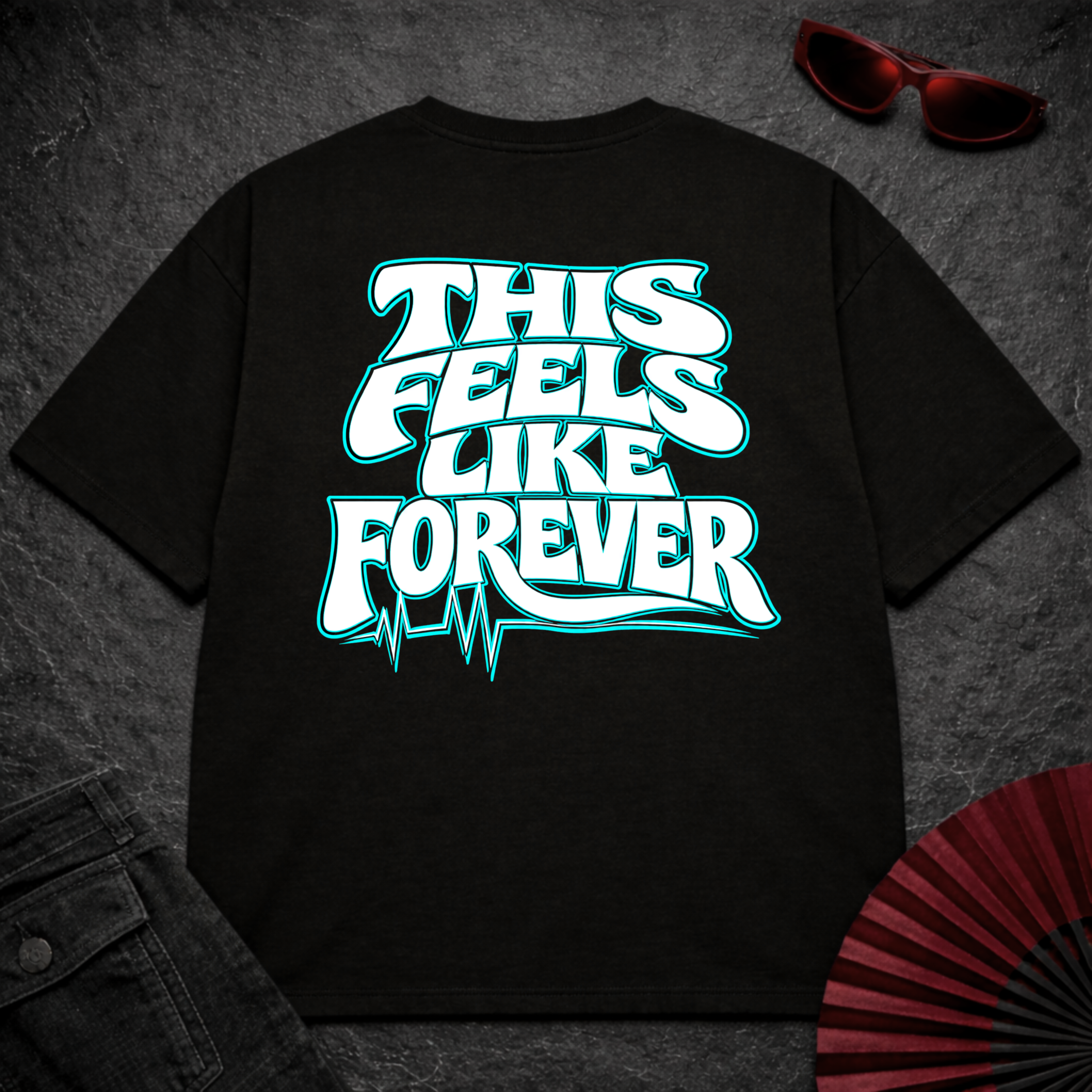 This Feels Like Forever Oversize Tee