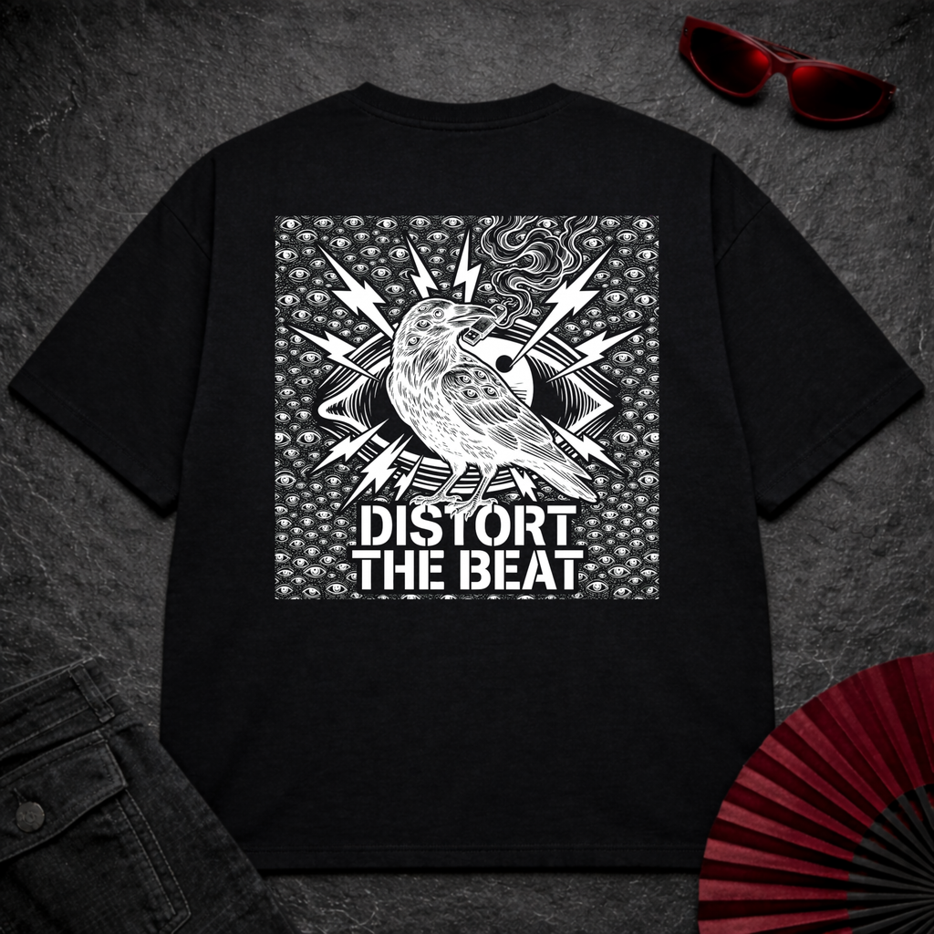 Distort The Beat Oversize Tee