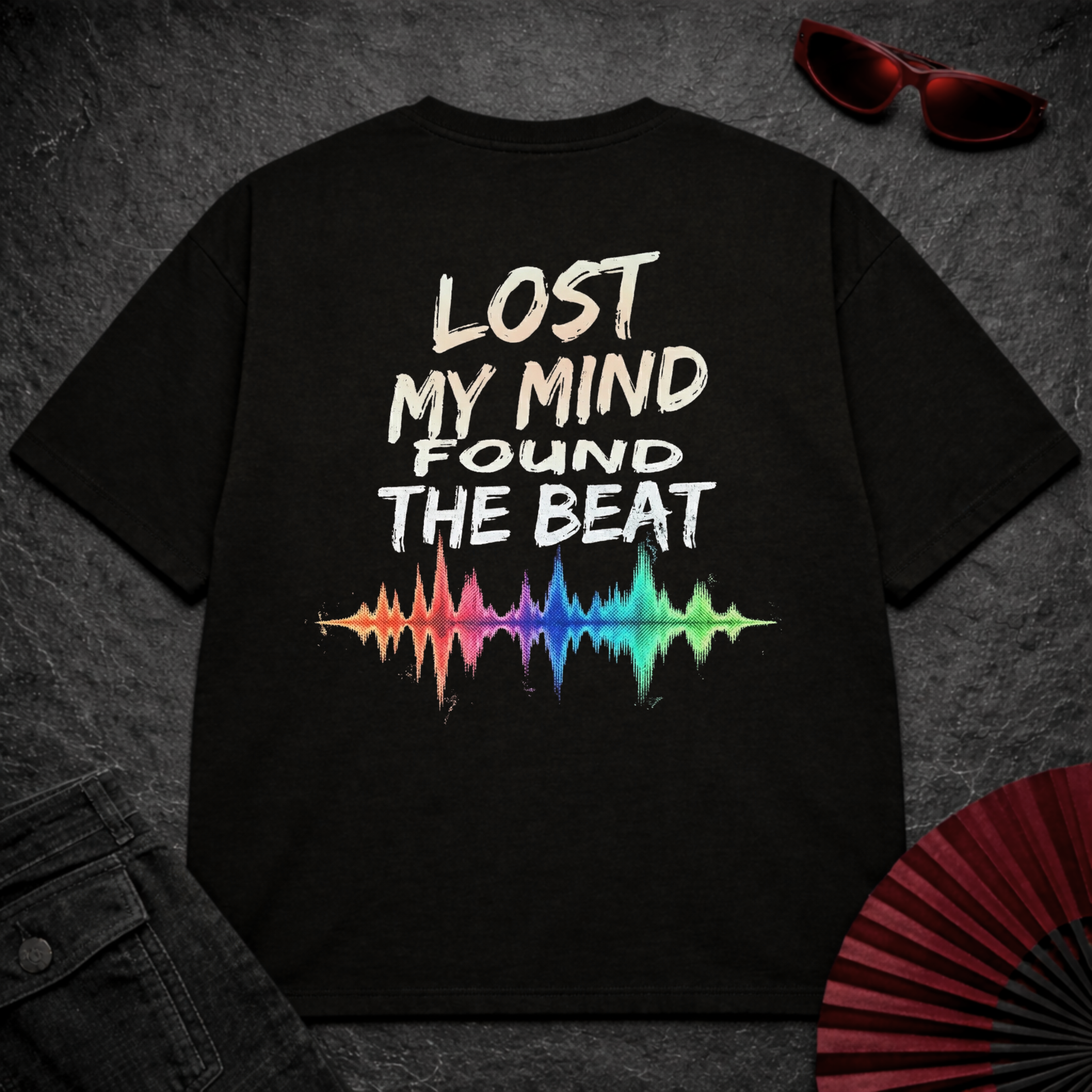 Lost My Mind Found The Beat 2 Oversize Tee