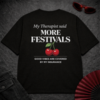 More Festivals Oversize Tee
