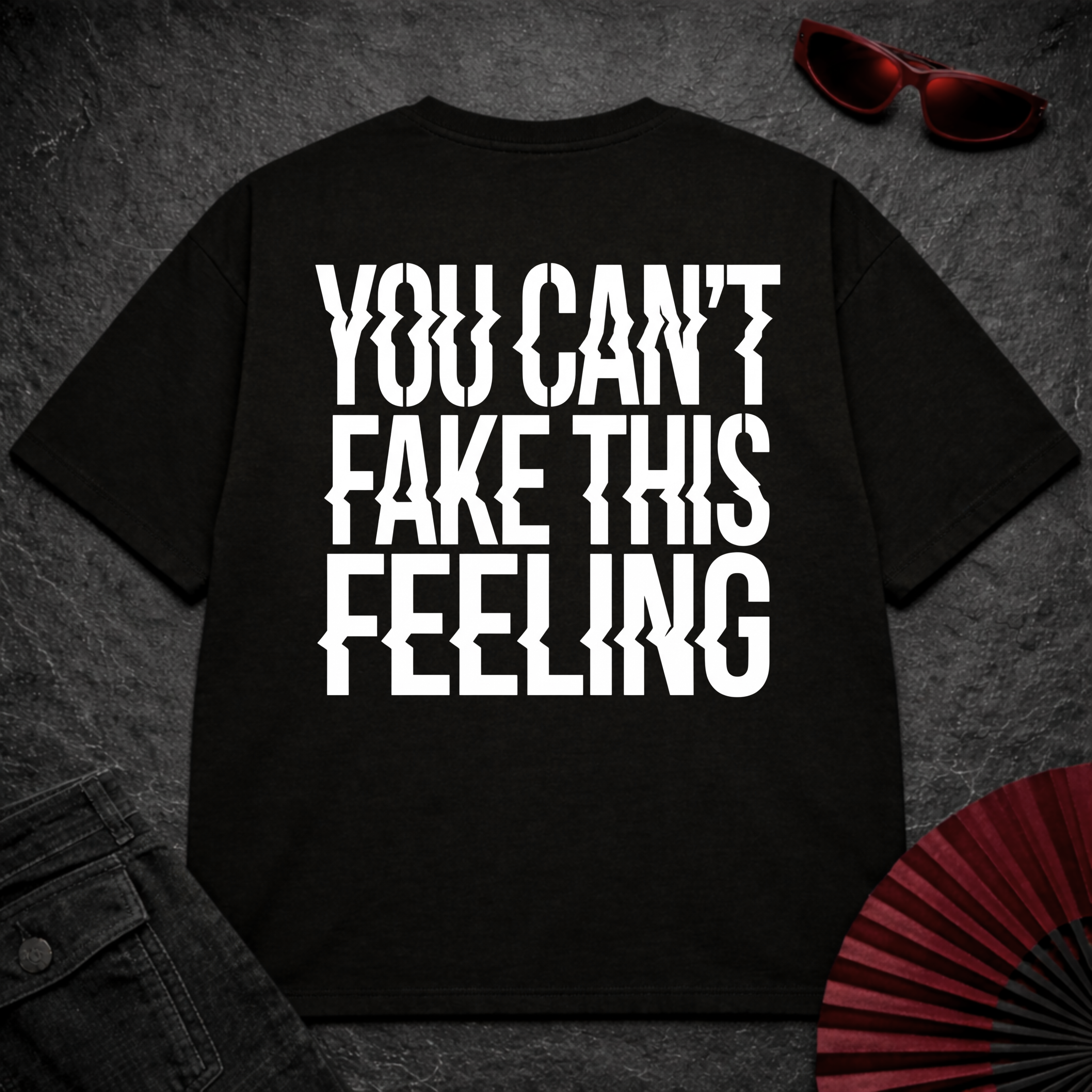 Can't Fake This Feeling Oversize Tee