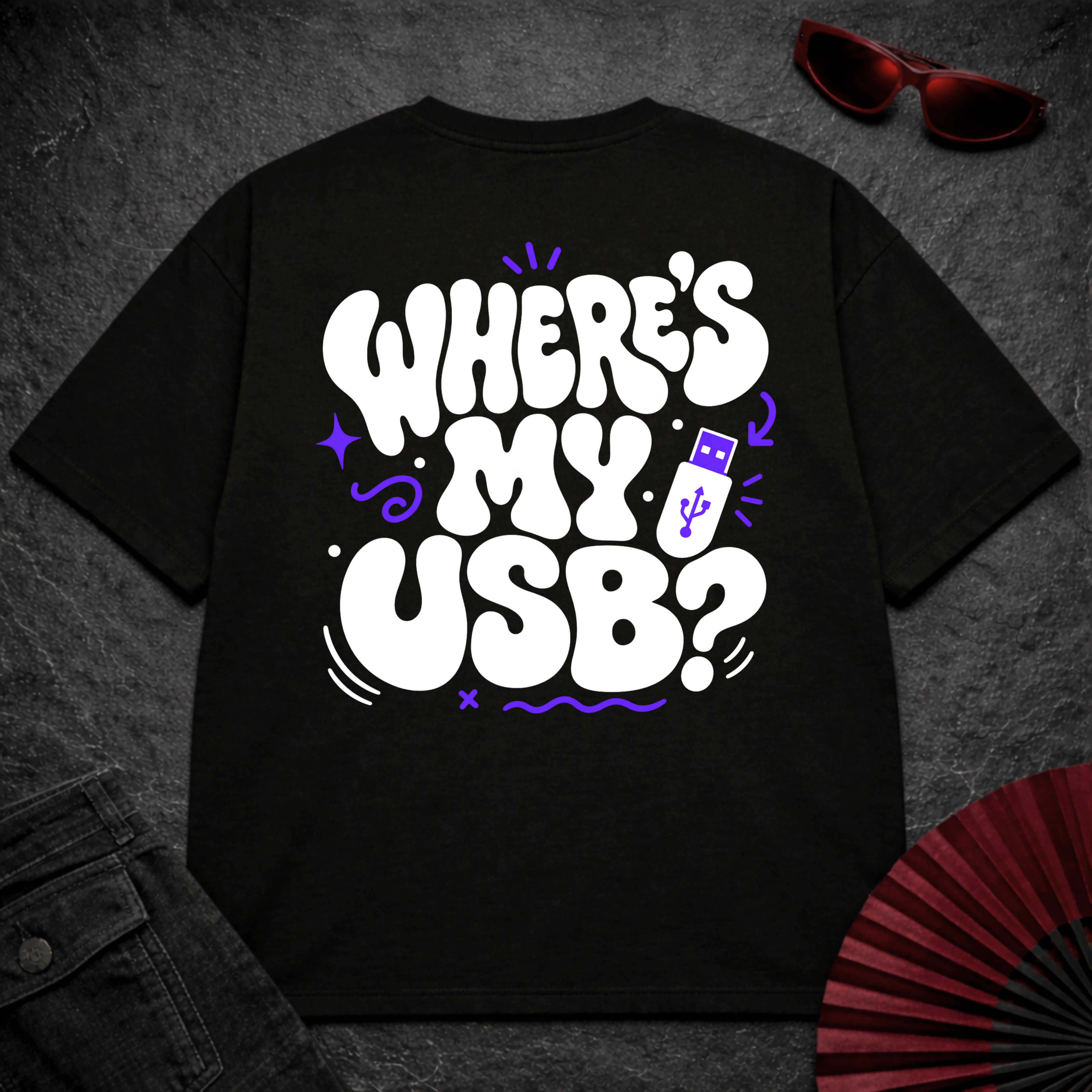 Where is my USB Oversize Tee