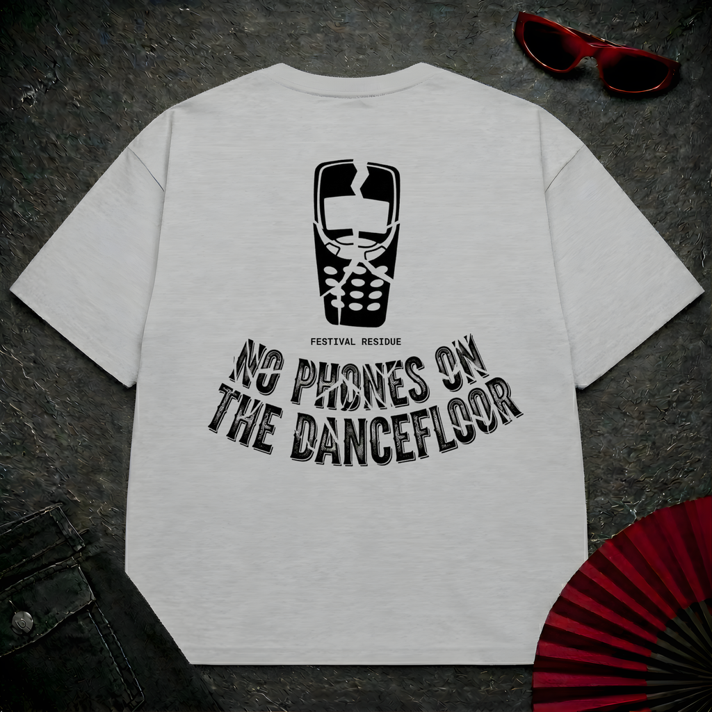 No Phones 2 Oversize Tee