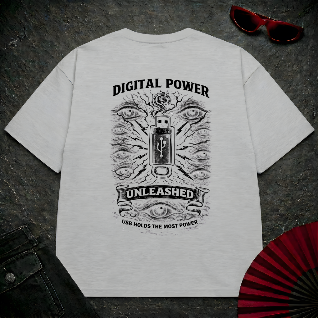 Digital Power Oversize Tee