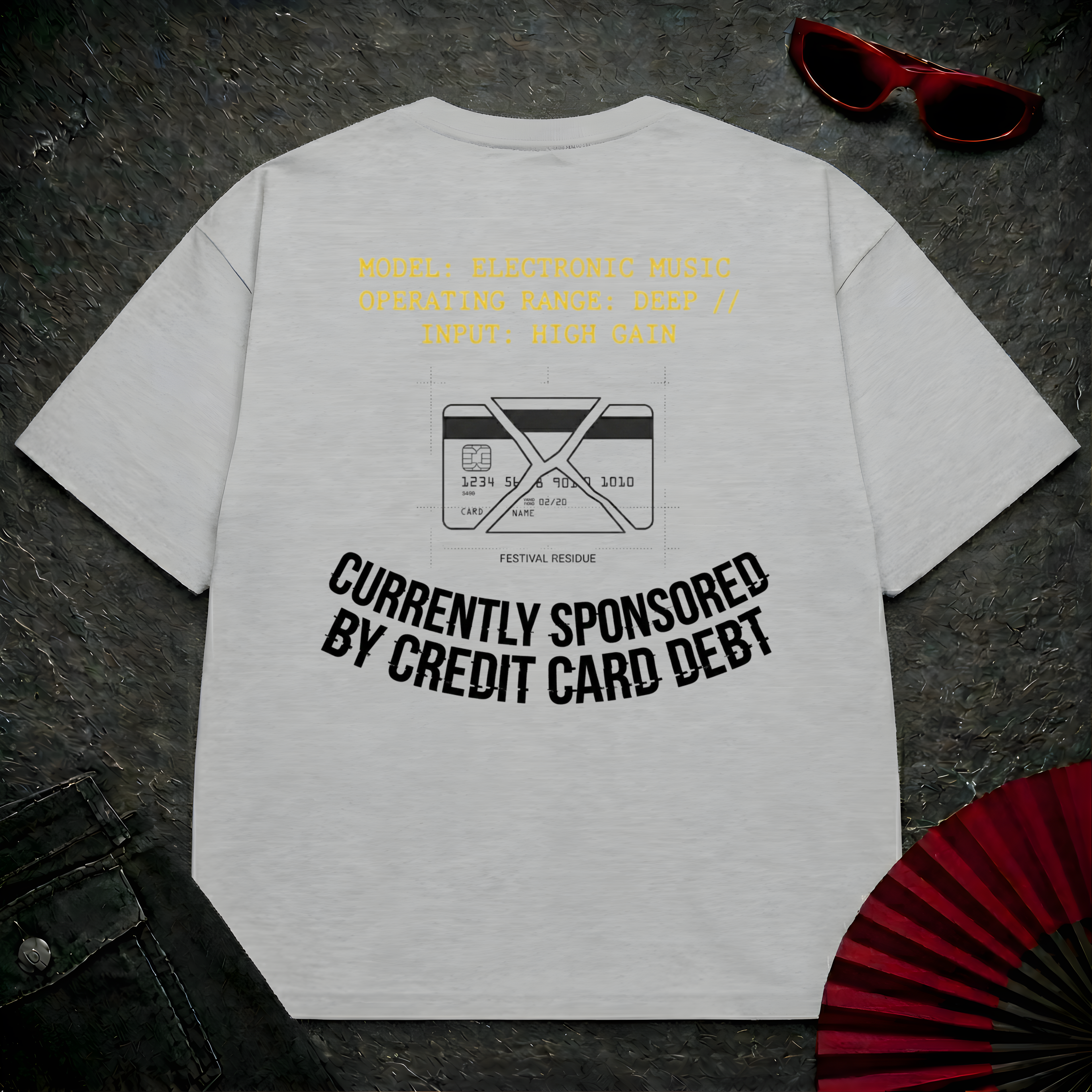 Credit Card Oversize Tee