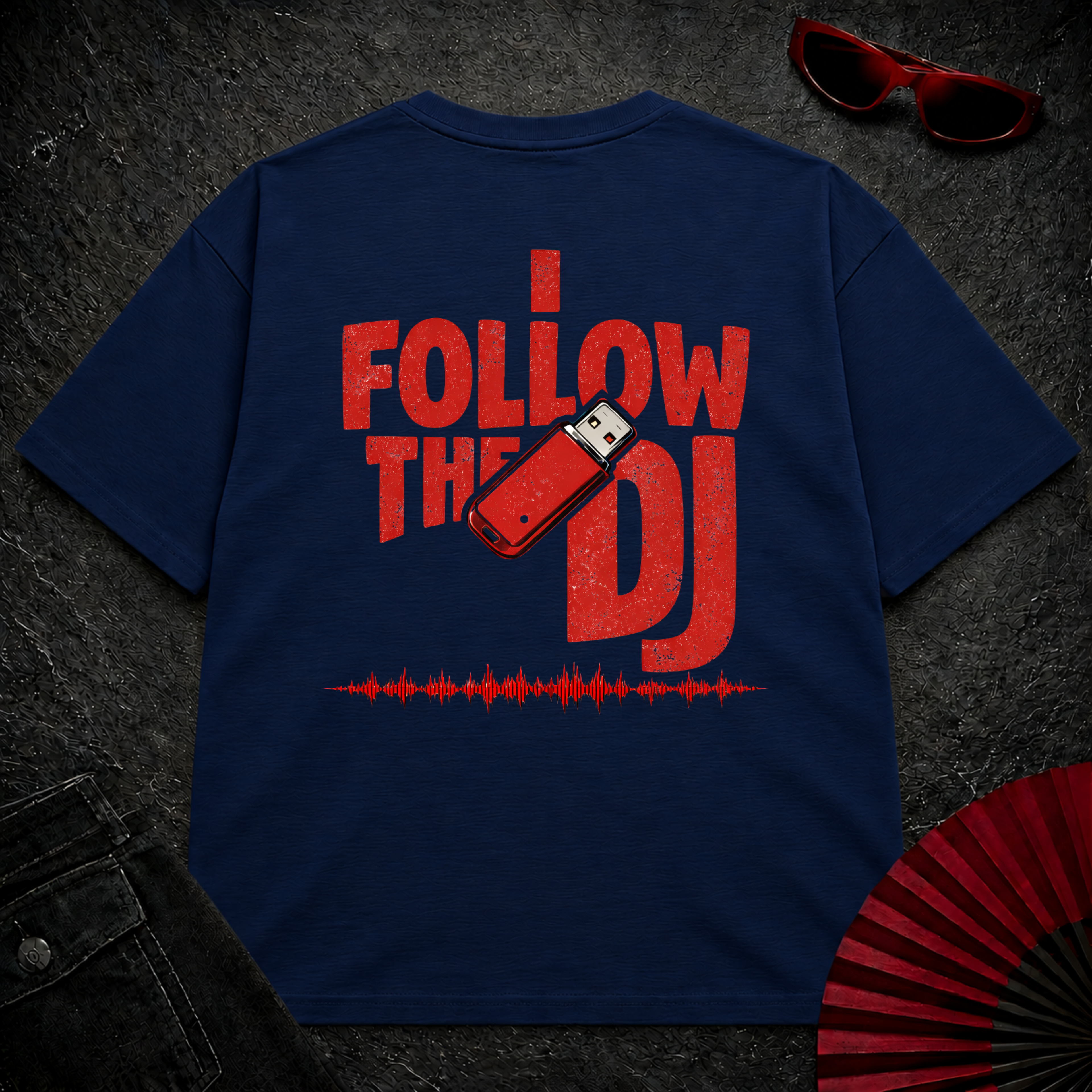 I Follow The DJ Oversize Tee