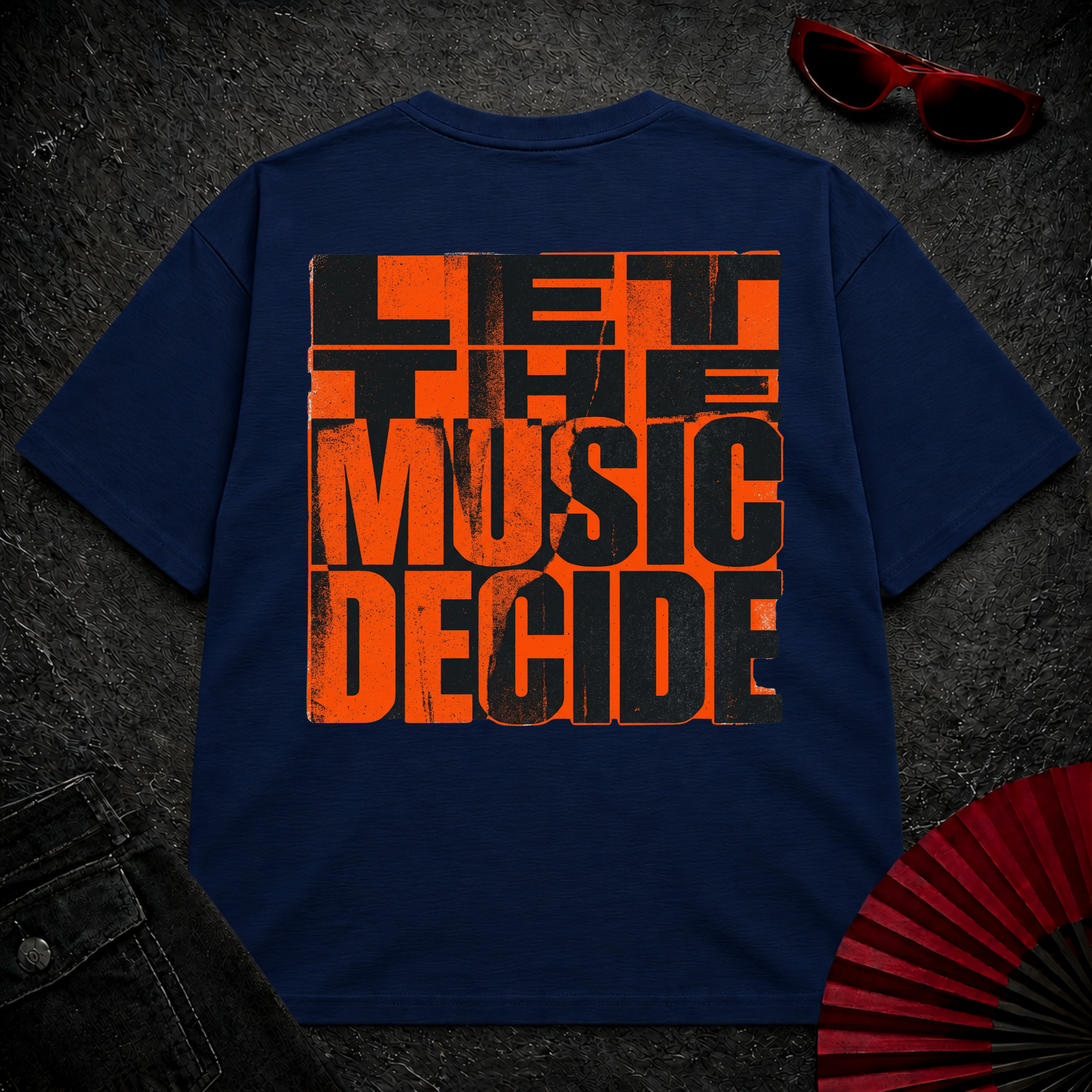 Let The Music Decide 2 Oversize Tee