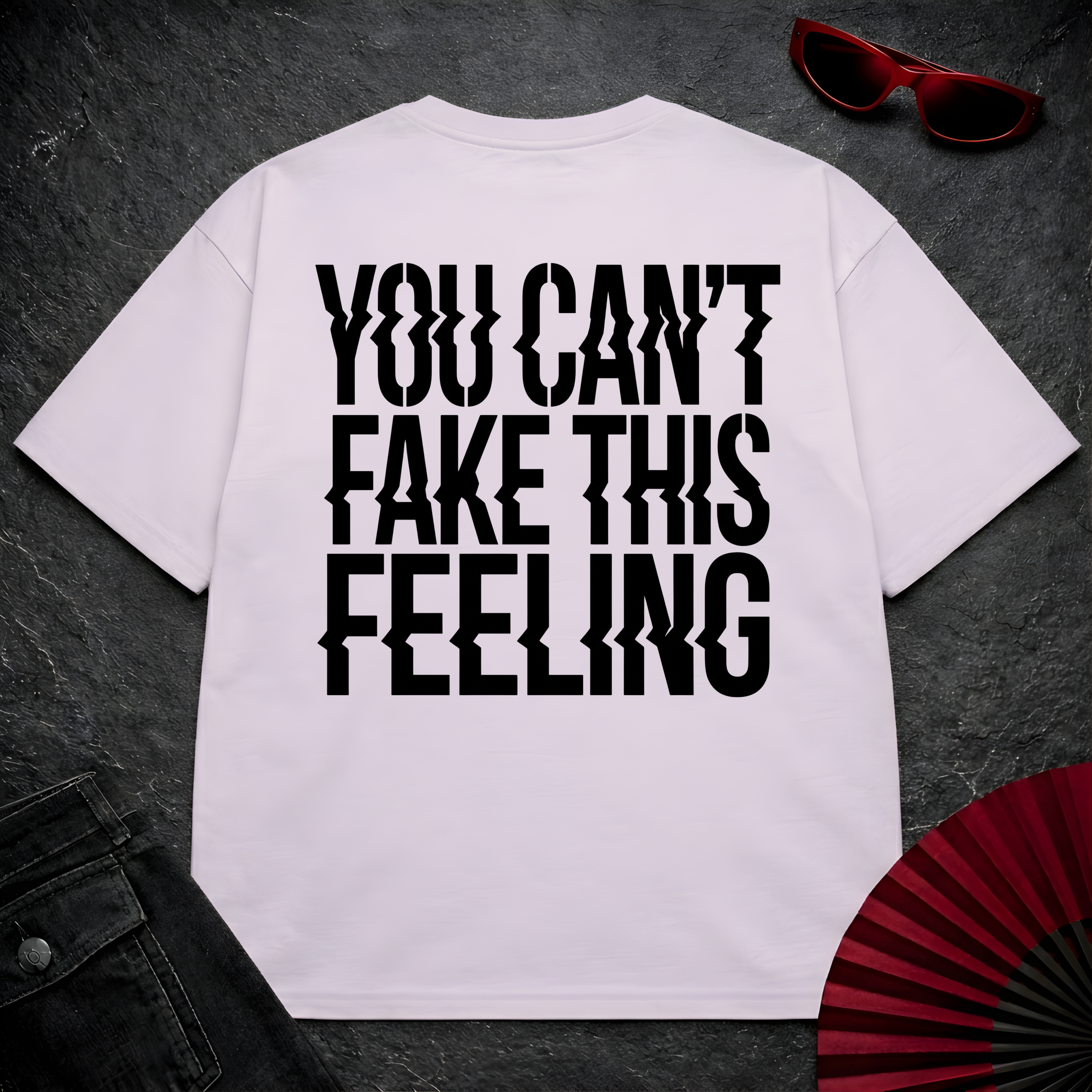 Can't Fake This Feeling Oversize Tee
