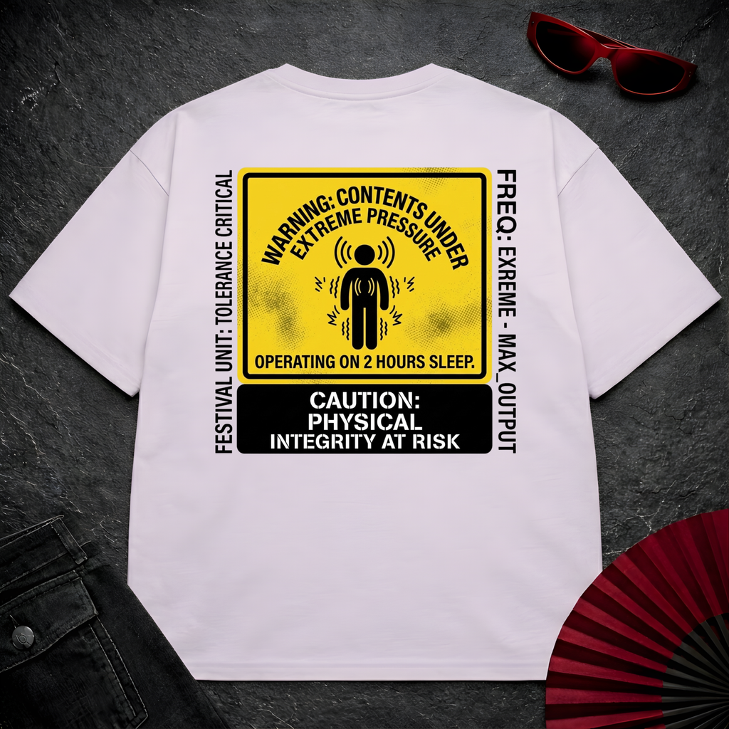 CAUTION Oversize Tee