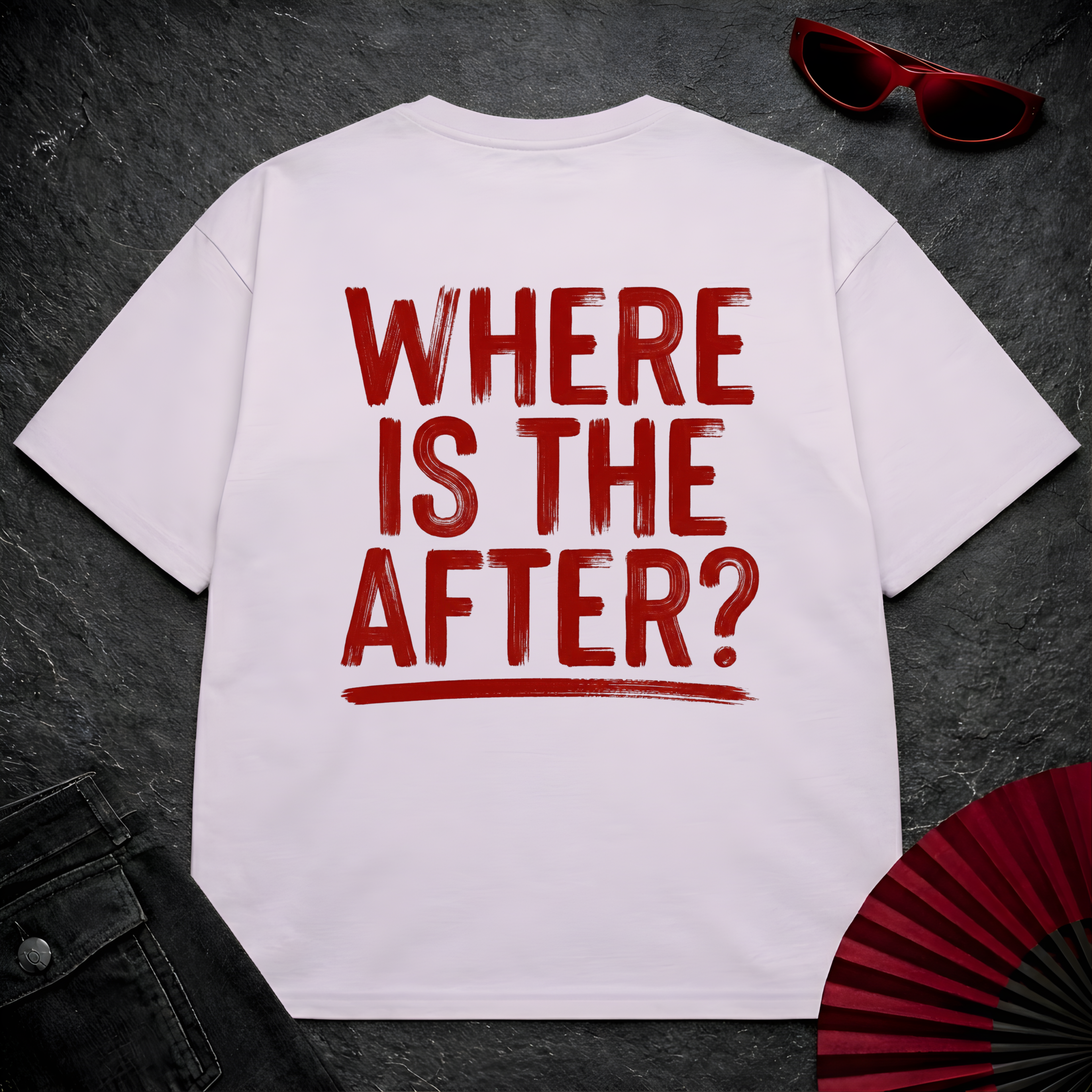 Where Is The After Oversize Tee