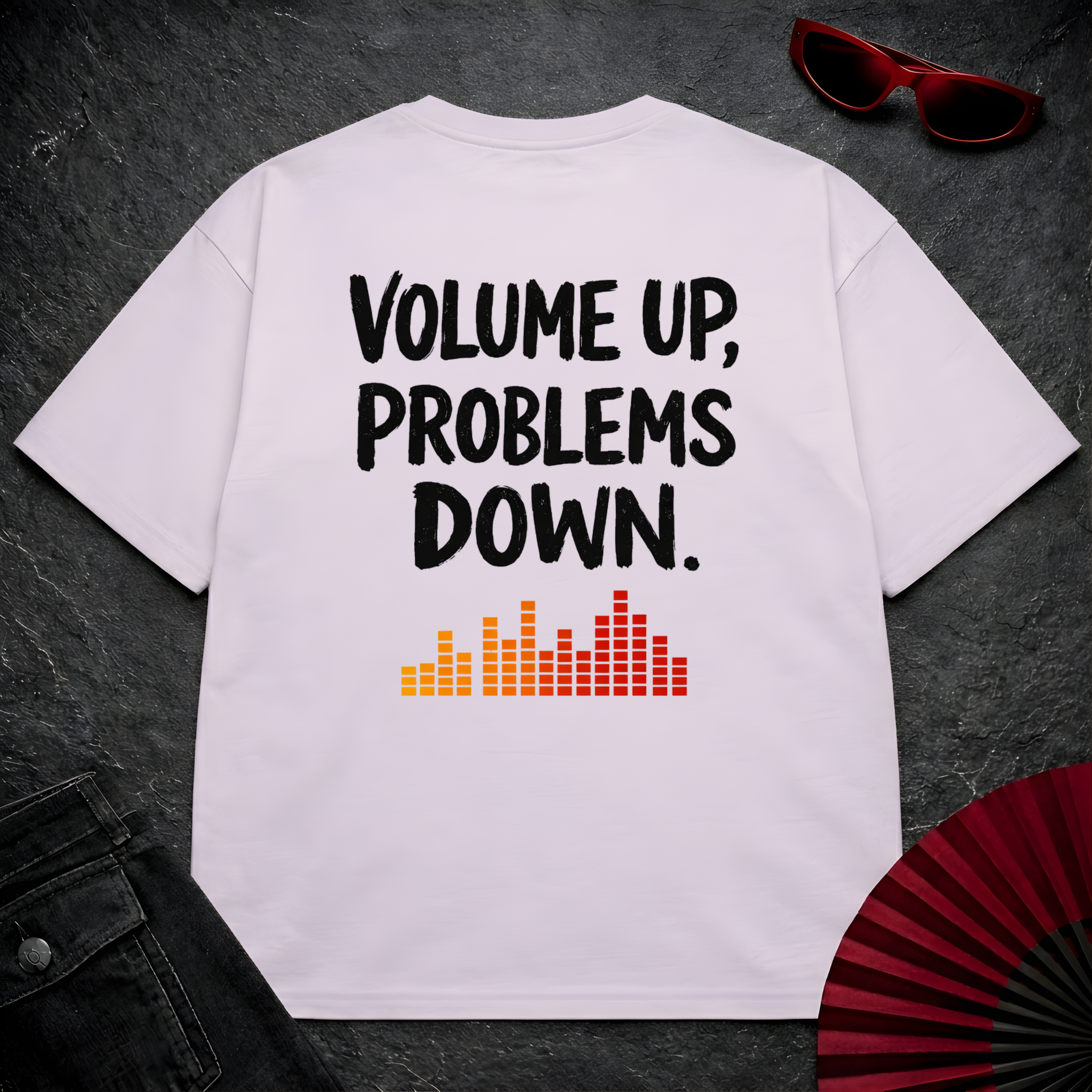 Volume Up Problems Down Oversize Tee
