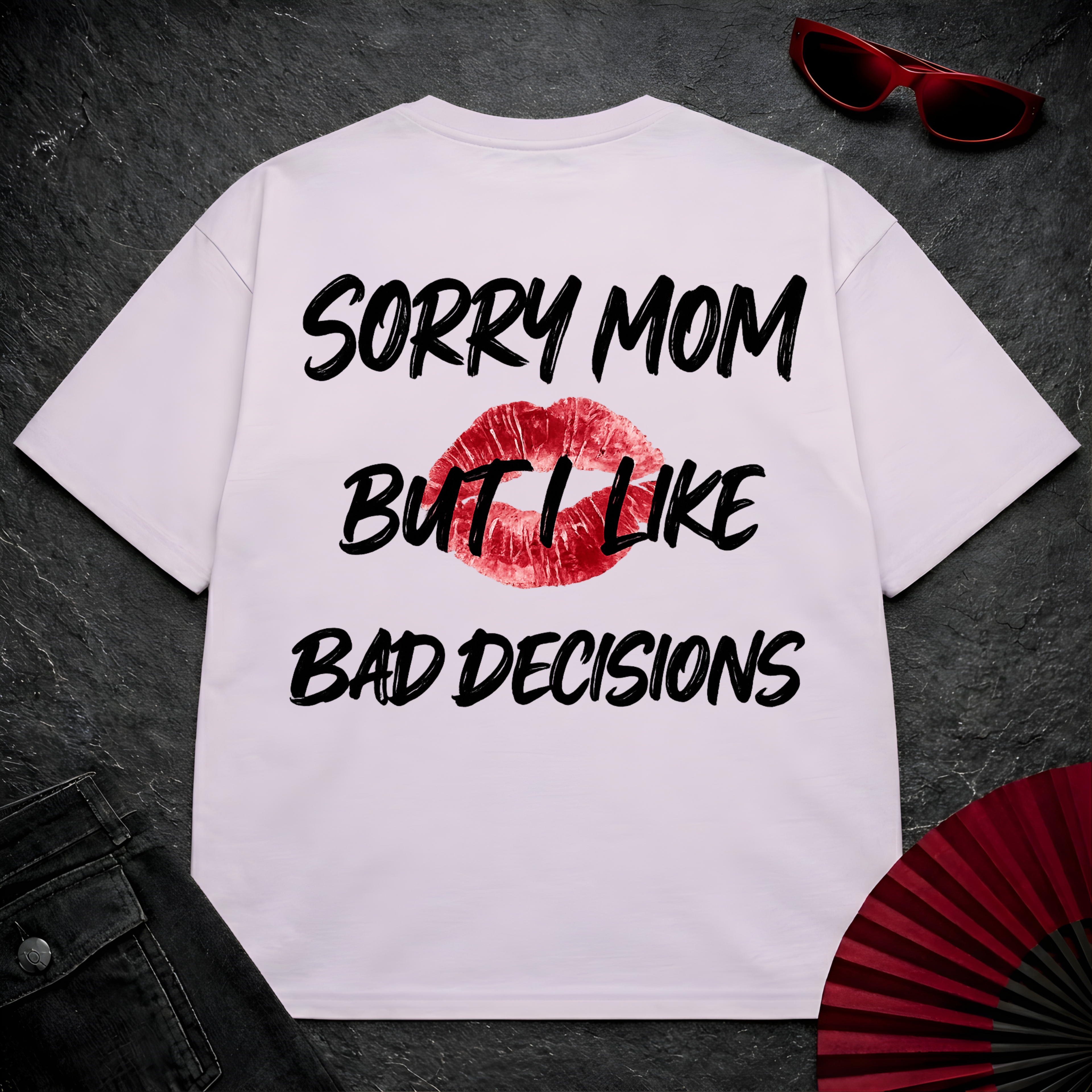 Sorry Mom Oversize Tee