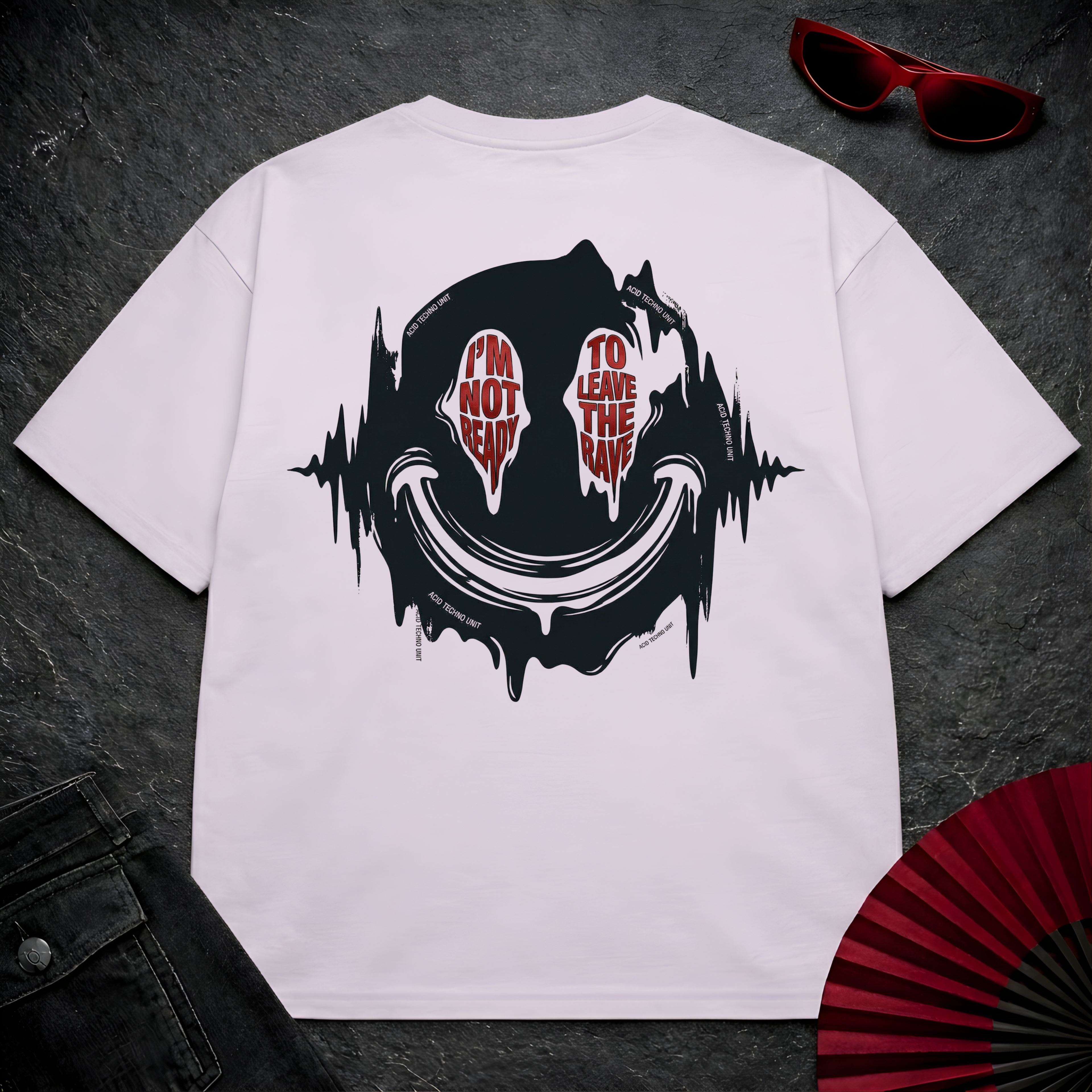 Not Ready Face Oversize Tee