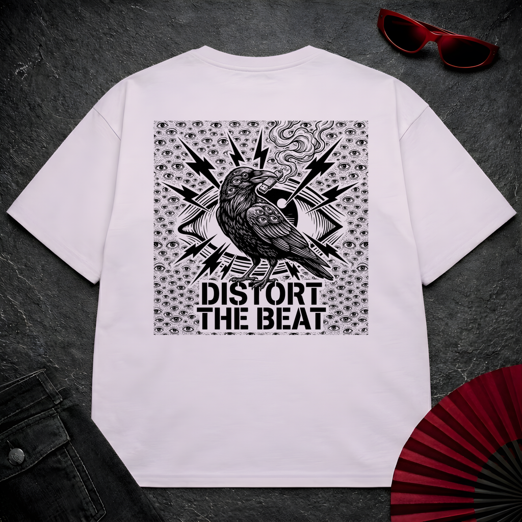 Distort The Beat Oversize Tee