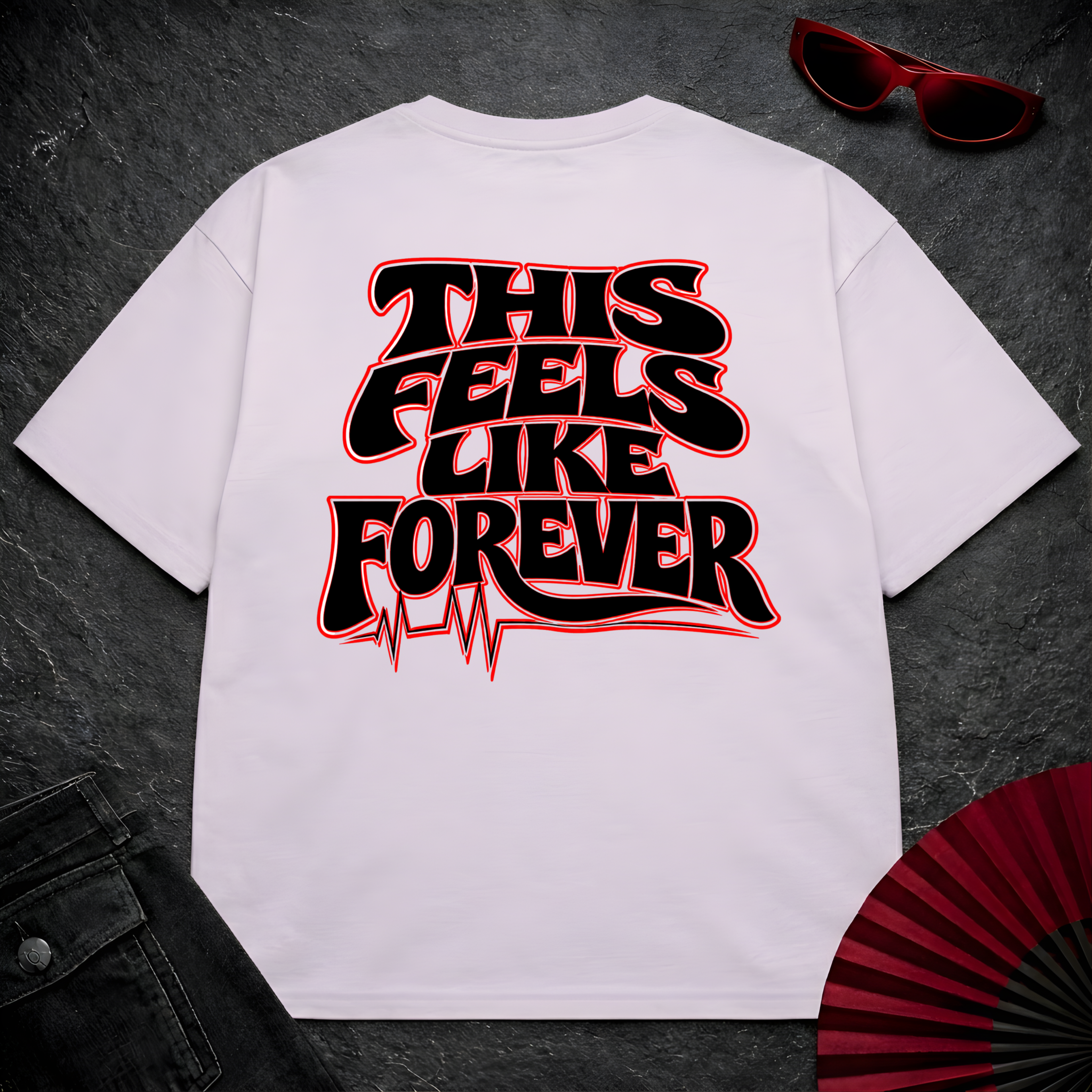 This Feels Like Forever Oversize Tee