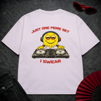 Just One More Set 2 Oversize Tee