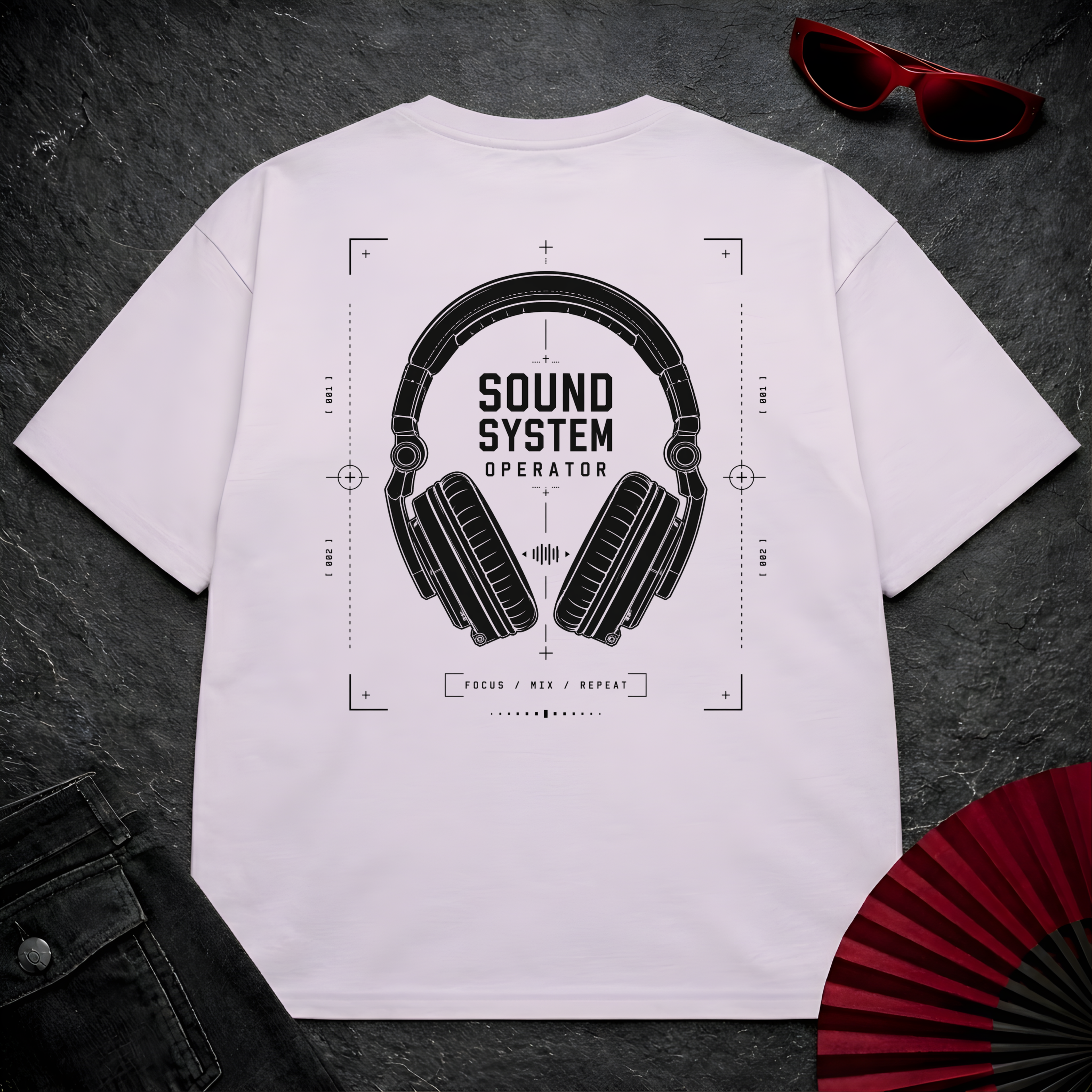 Sound System Operator Oversize Tee