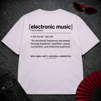 Electronic Music Def. Oversize Tee