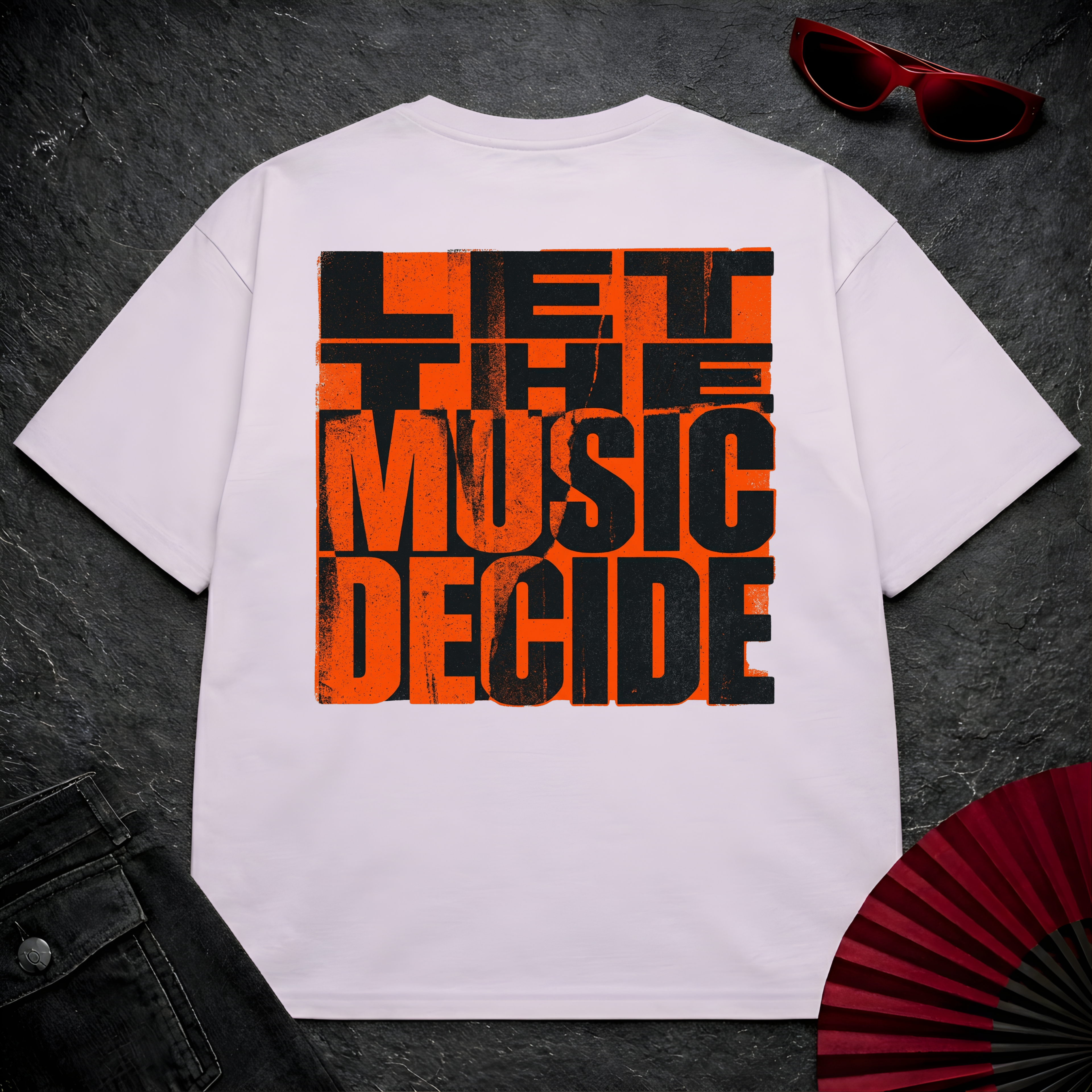 Let The Music Decide 2 Oversize Tee
