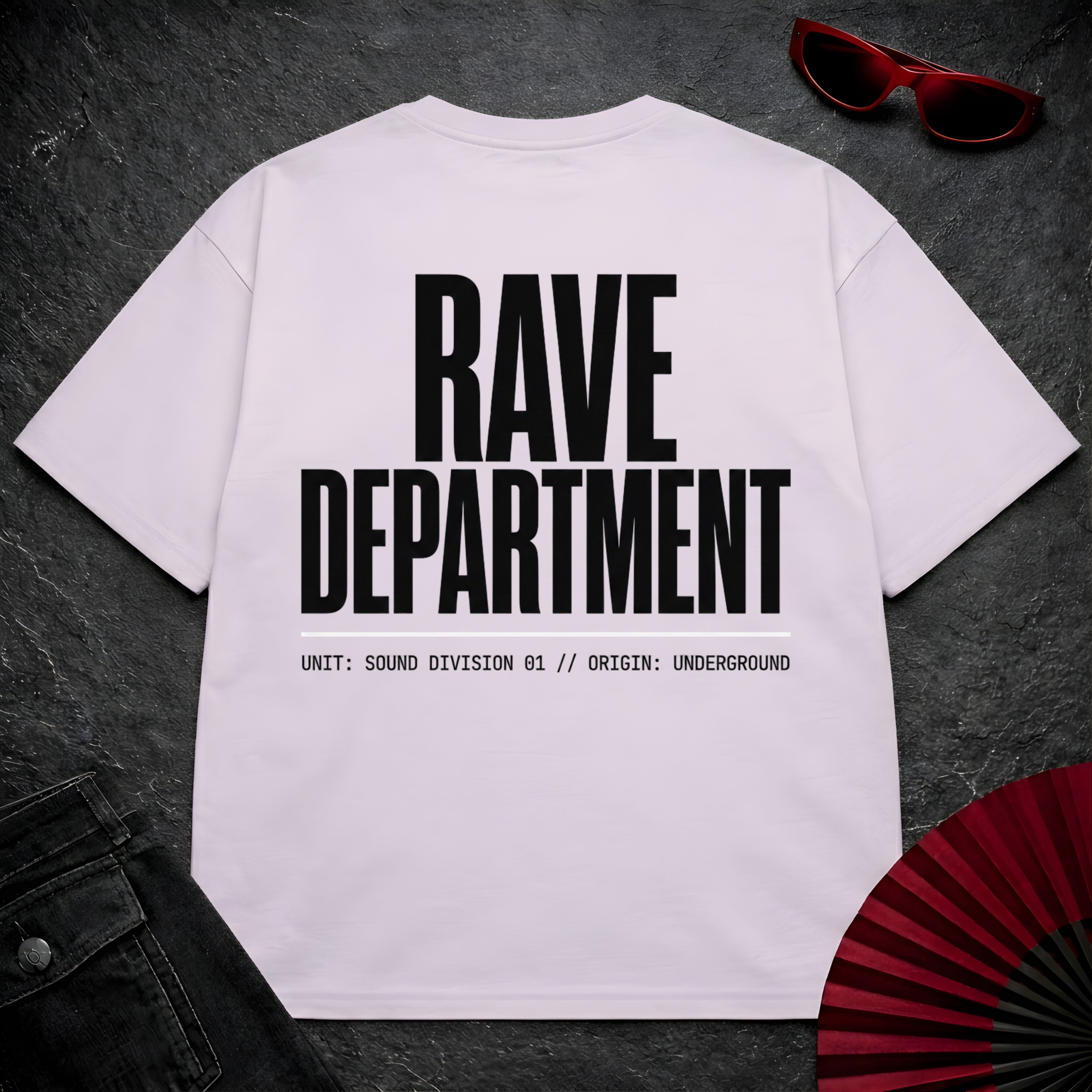 Rave Department 3 Oversize Tee