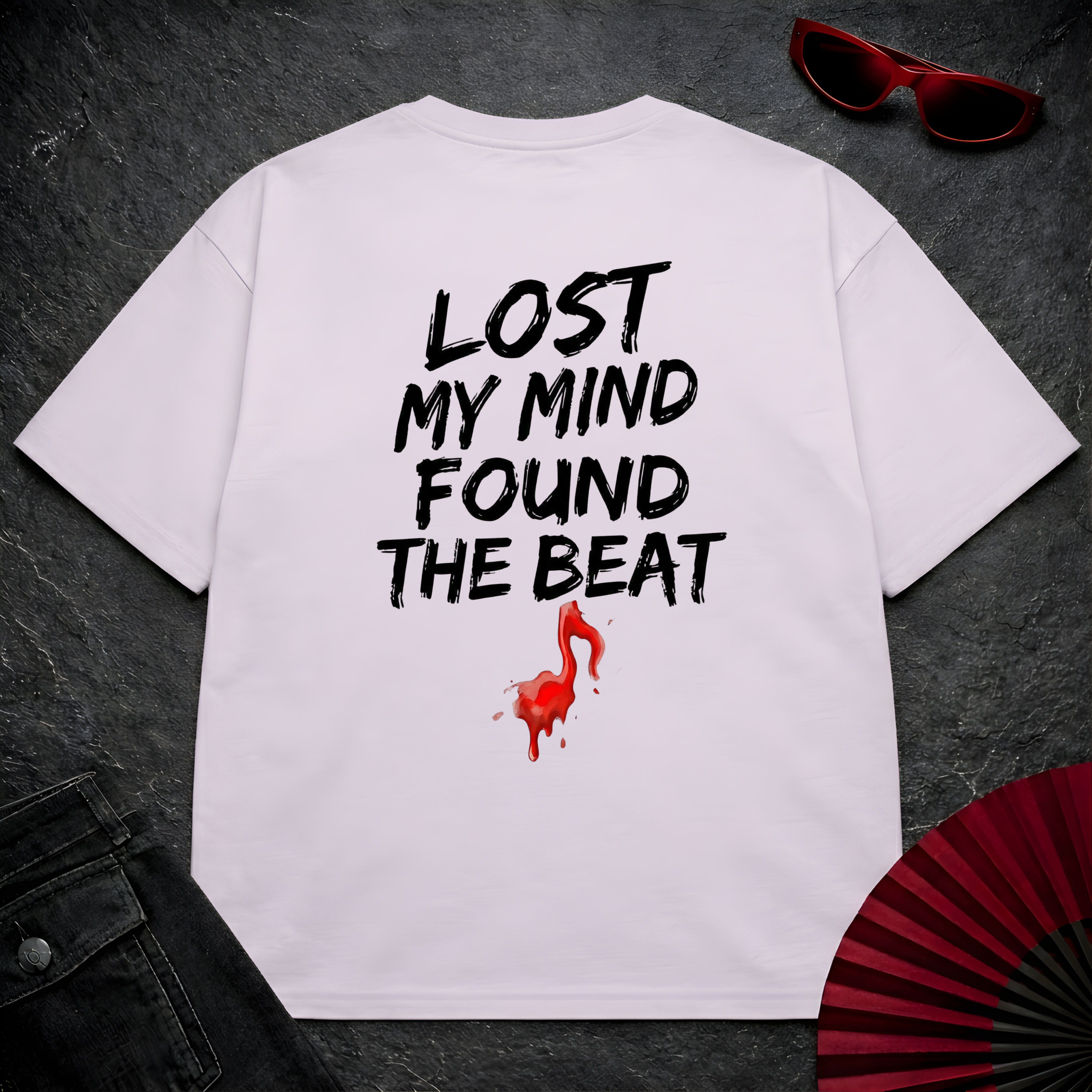 Lost My Mind Found The Beat Oversize Tee