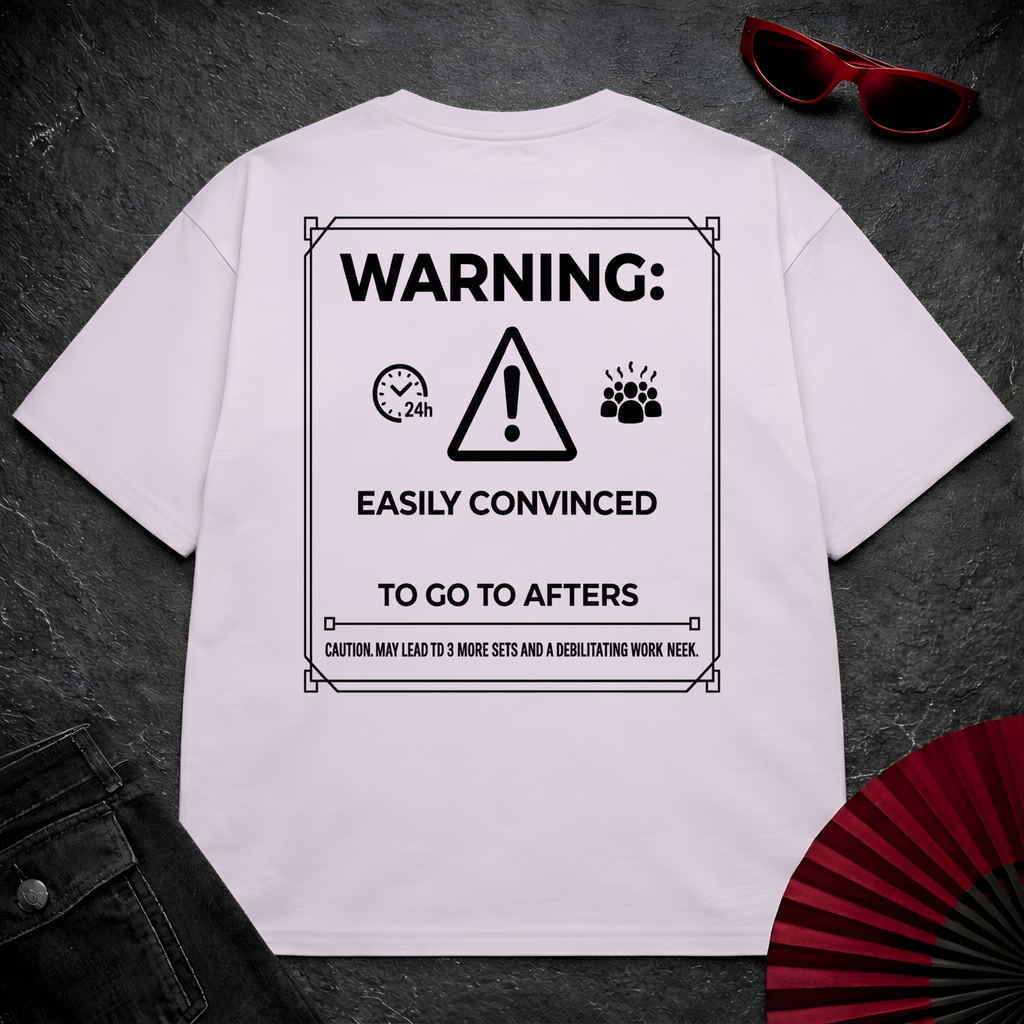 WARNING Oversize Tee