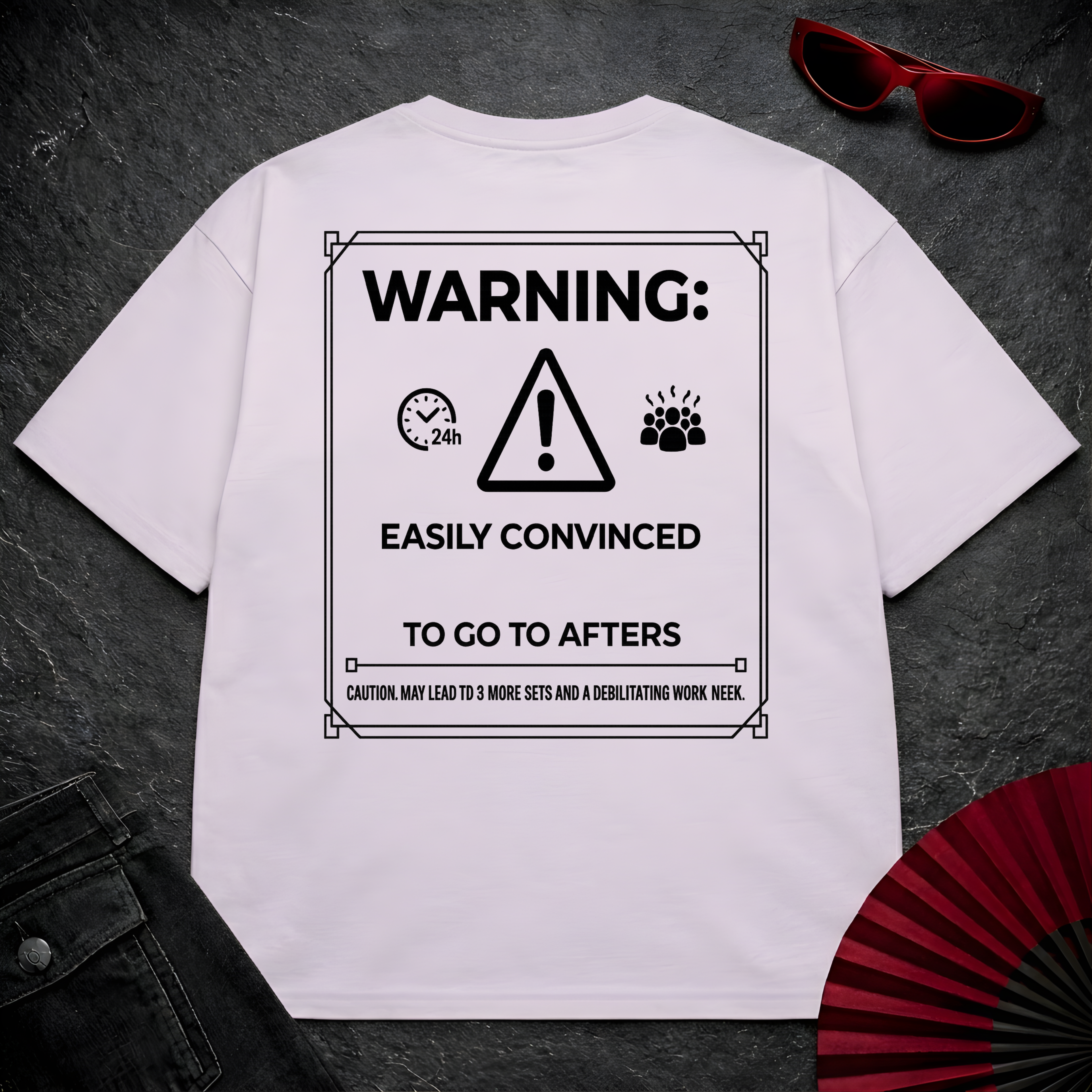 WARNING Oversize Tee