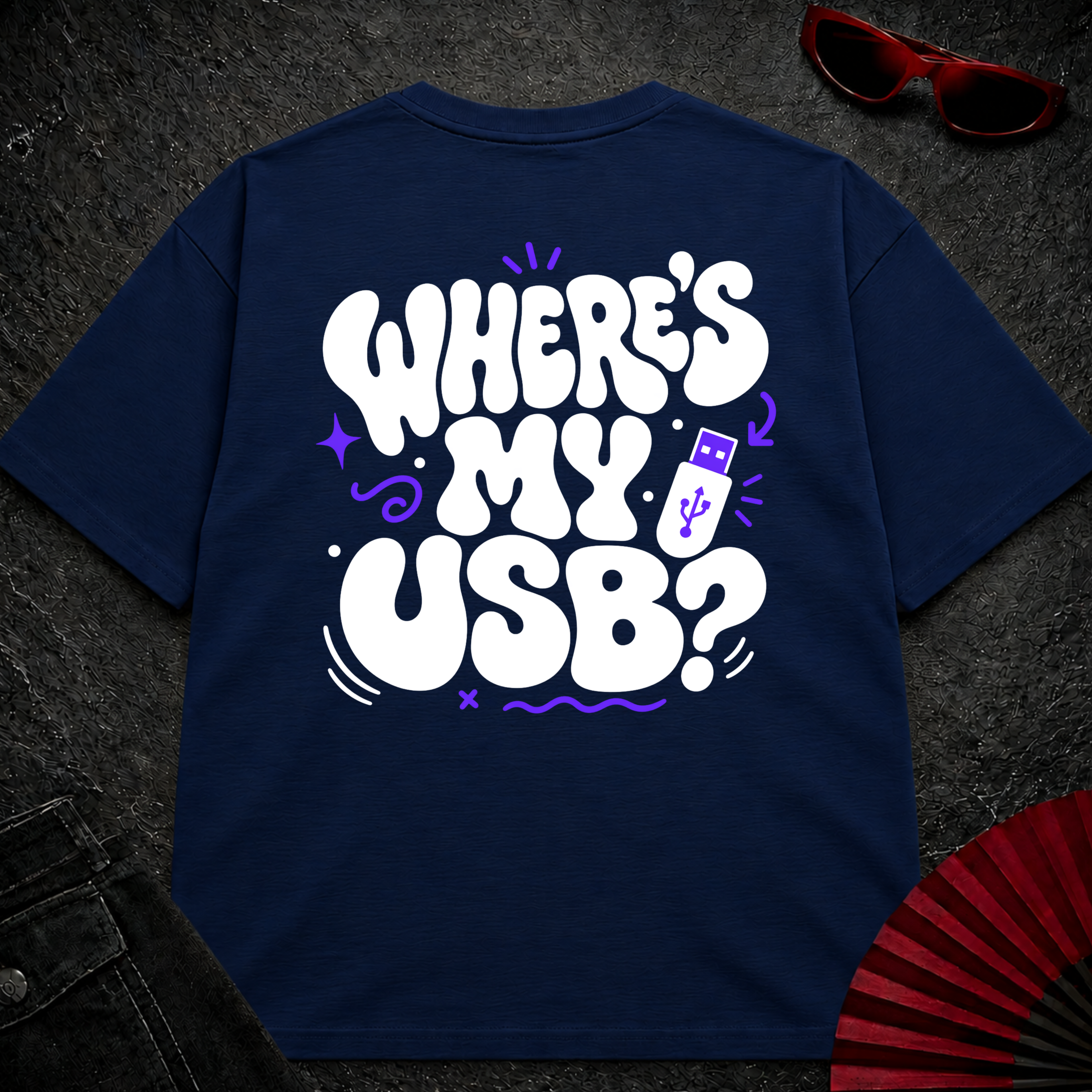 Where is my USB Oversize Tee