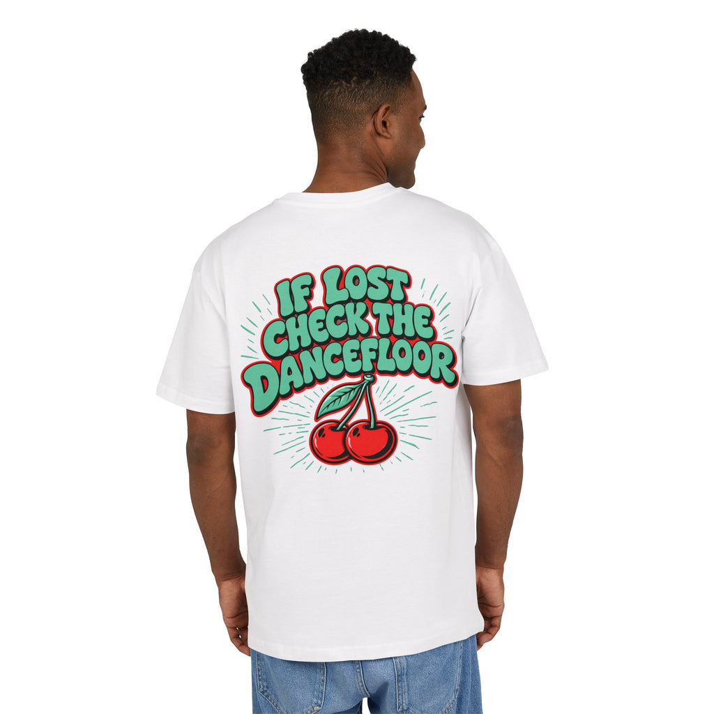 If Lost Check The Dancefloor Oversize Tee