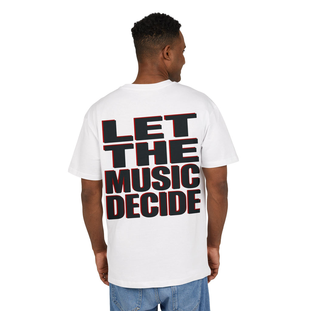 Let The Music Decide Oversize Tee