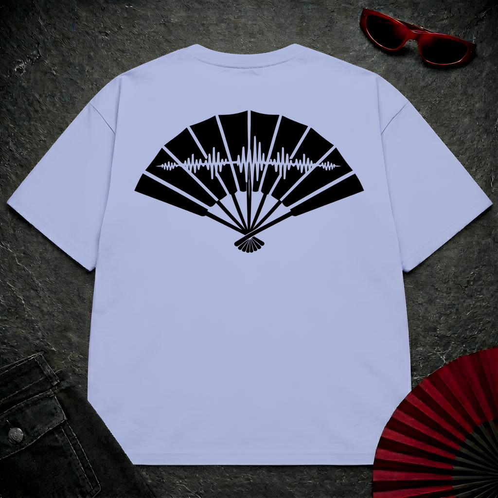 Fan Black Oversize Tee
