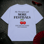 More Festivals Oversize Tee