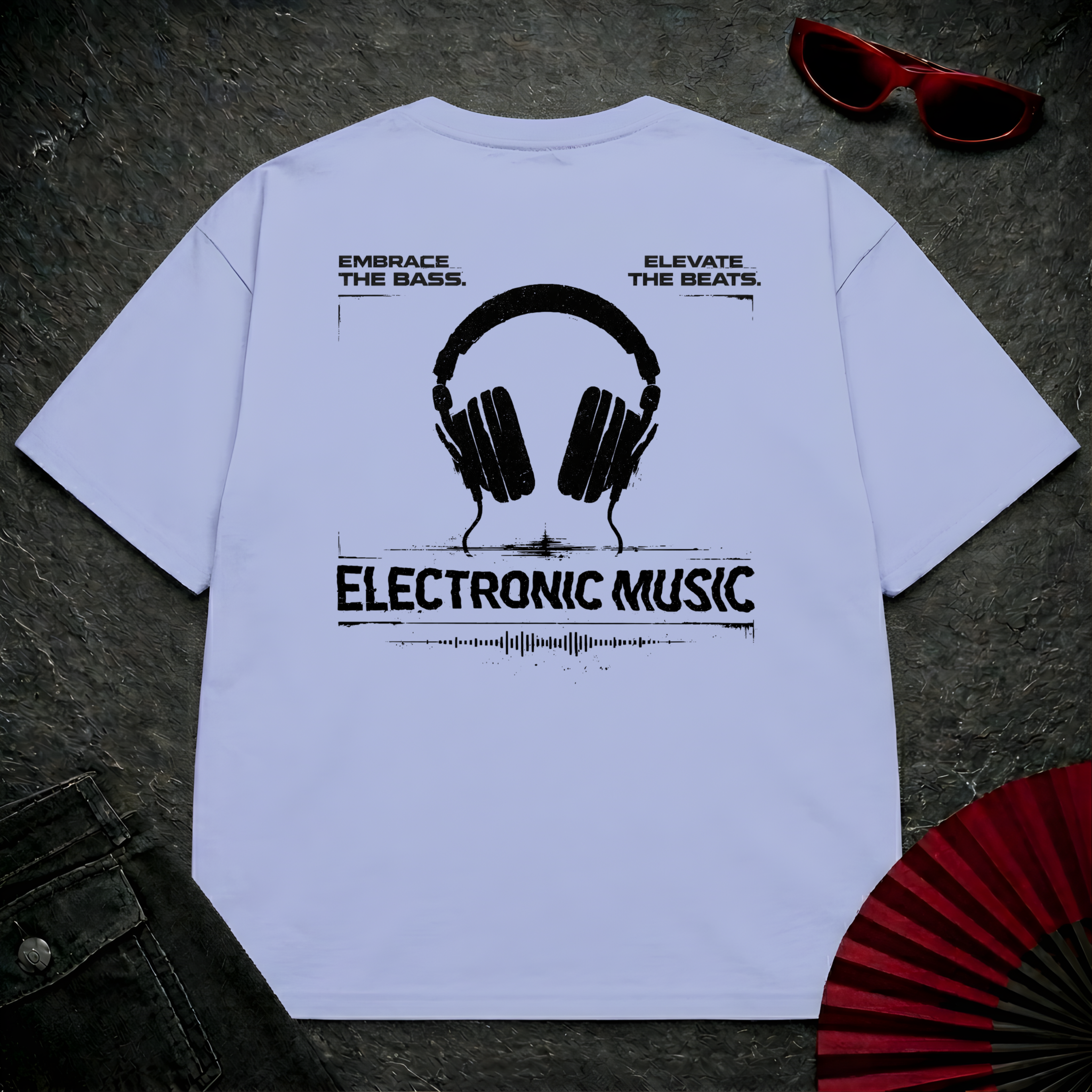 Headphones Elec. Oversize Tee