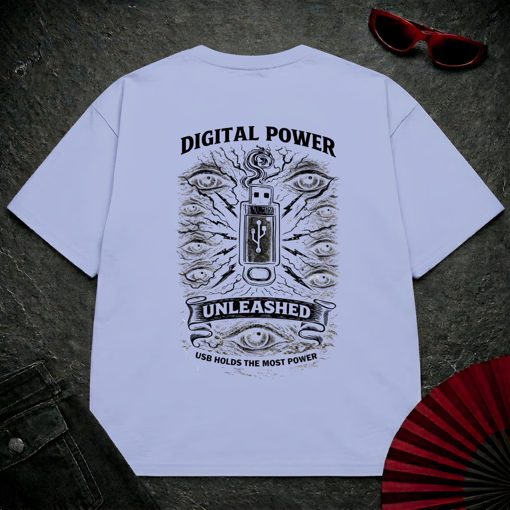 Digital Power Oversize Tee