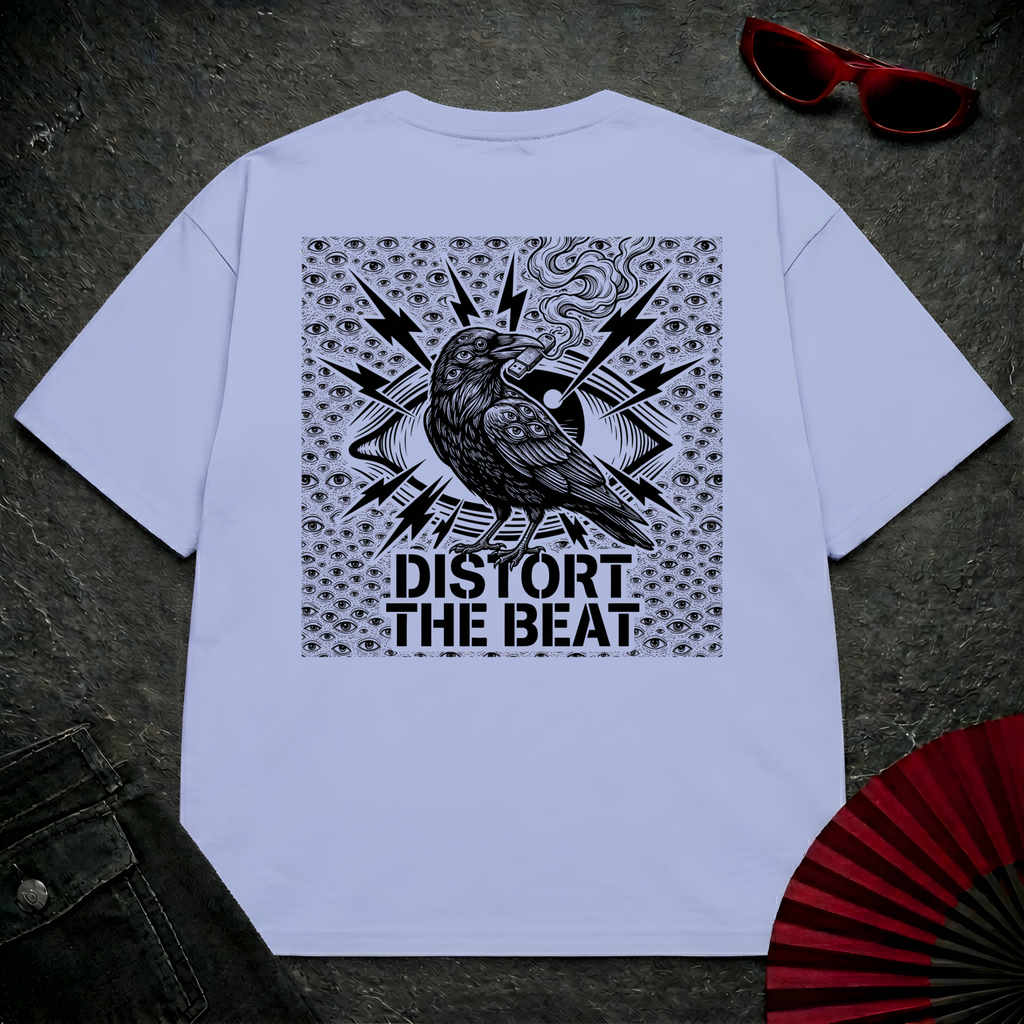 Distort The Beat Oversize Tee