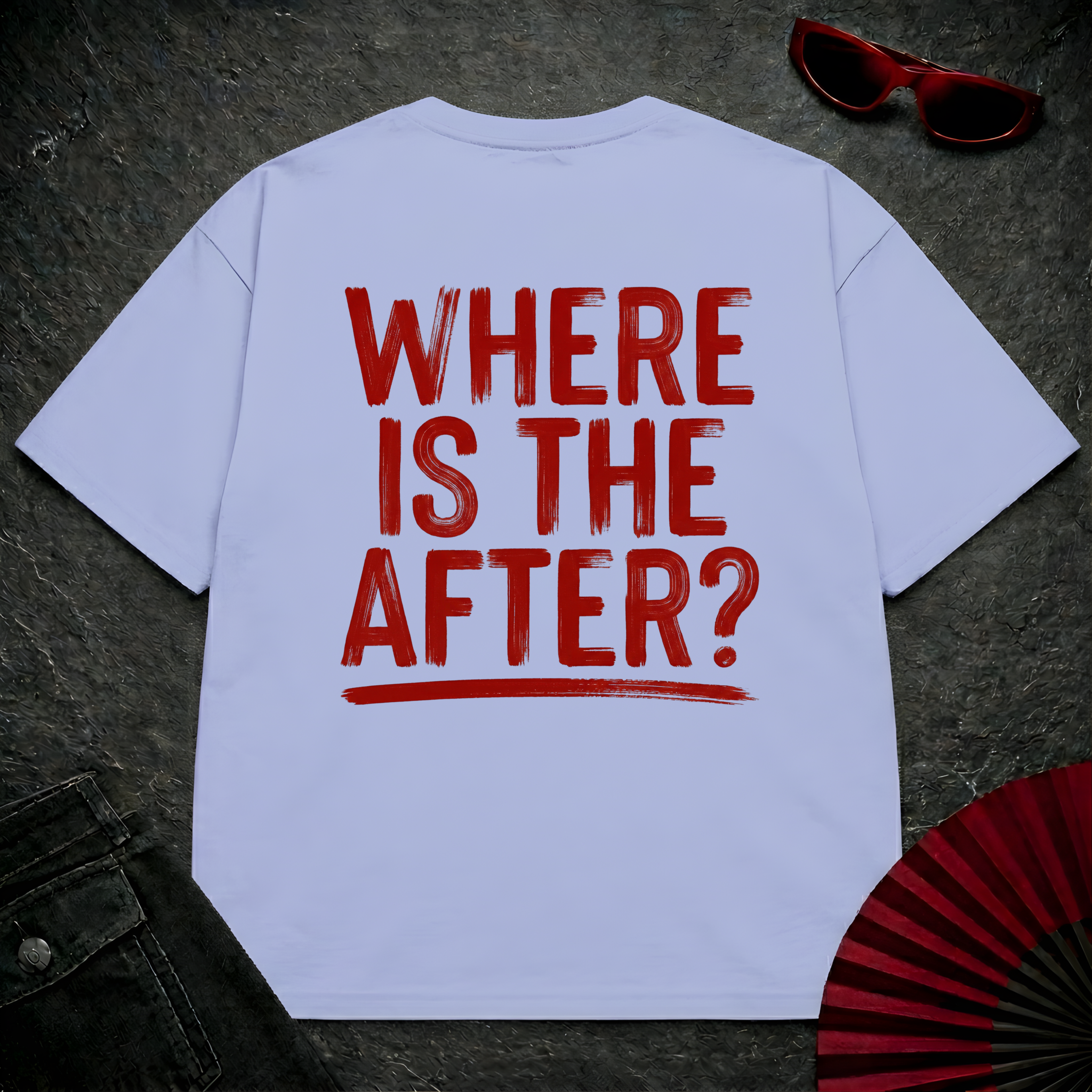 Where Is The After Oversize Tee
