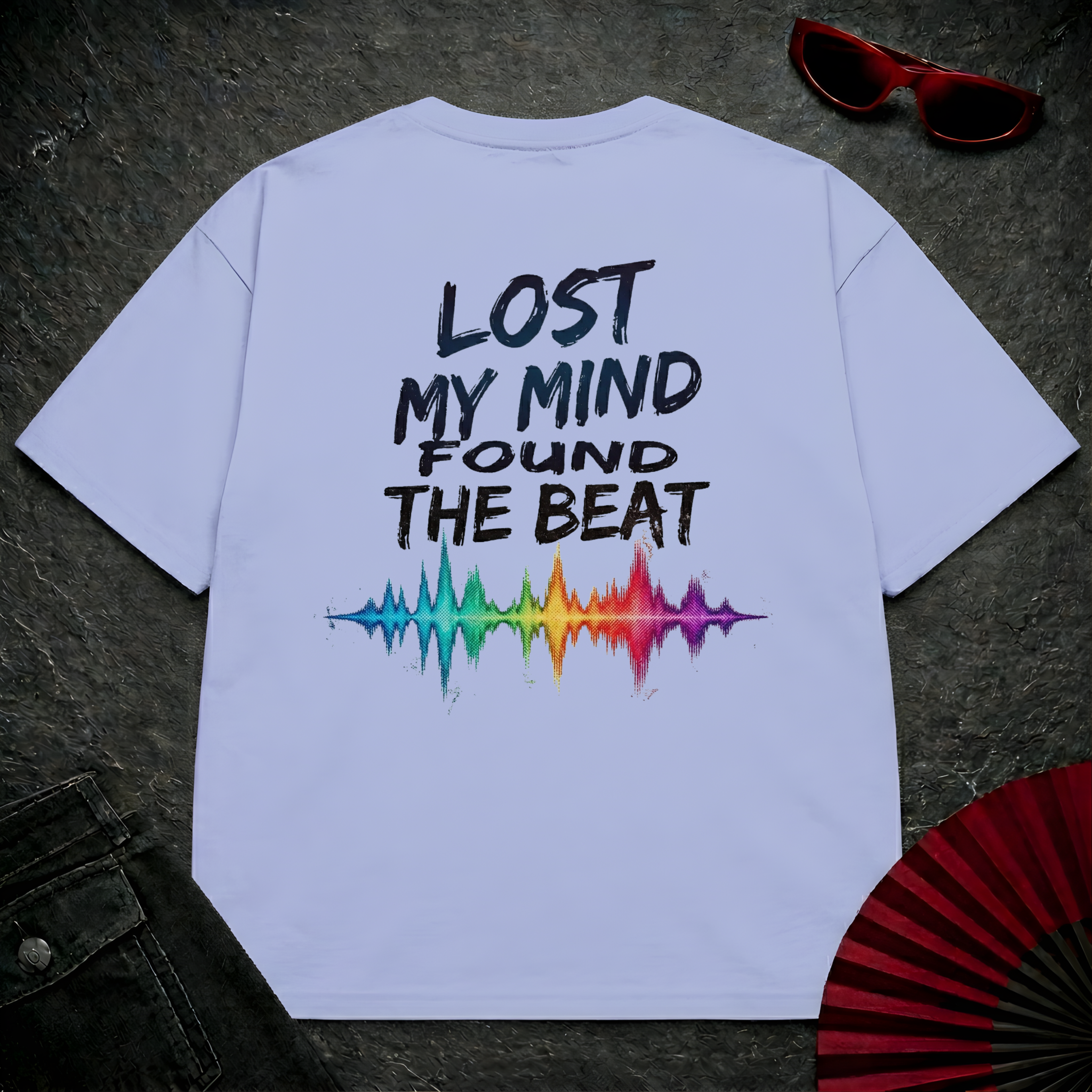 Lost My Mind Found The Beat 2 Oversize Tee