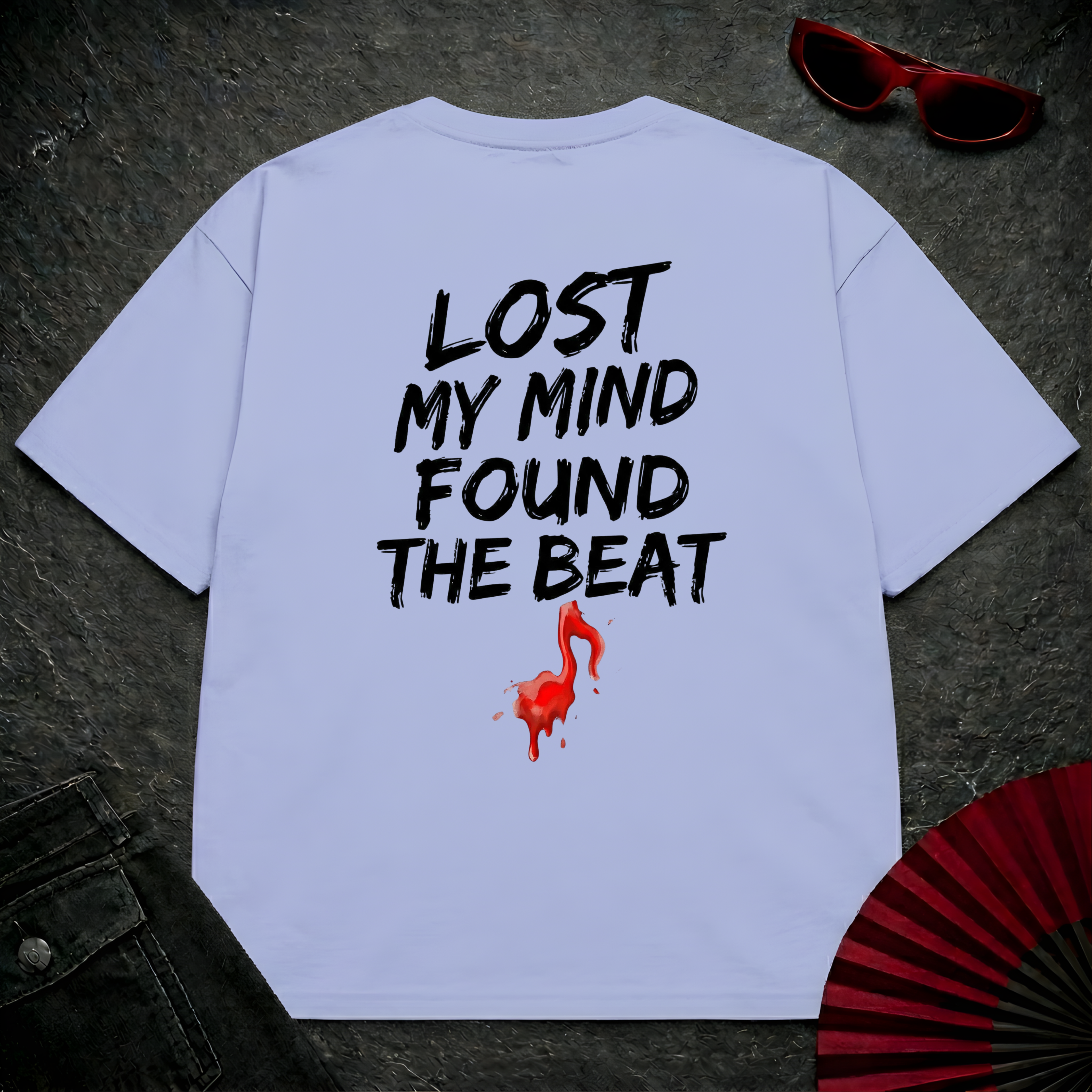 Lost My Mind Found The Beat Oversize Tee